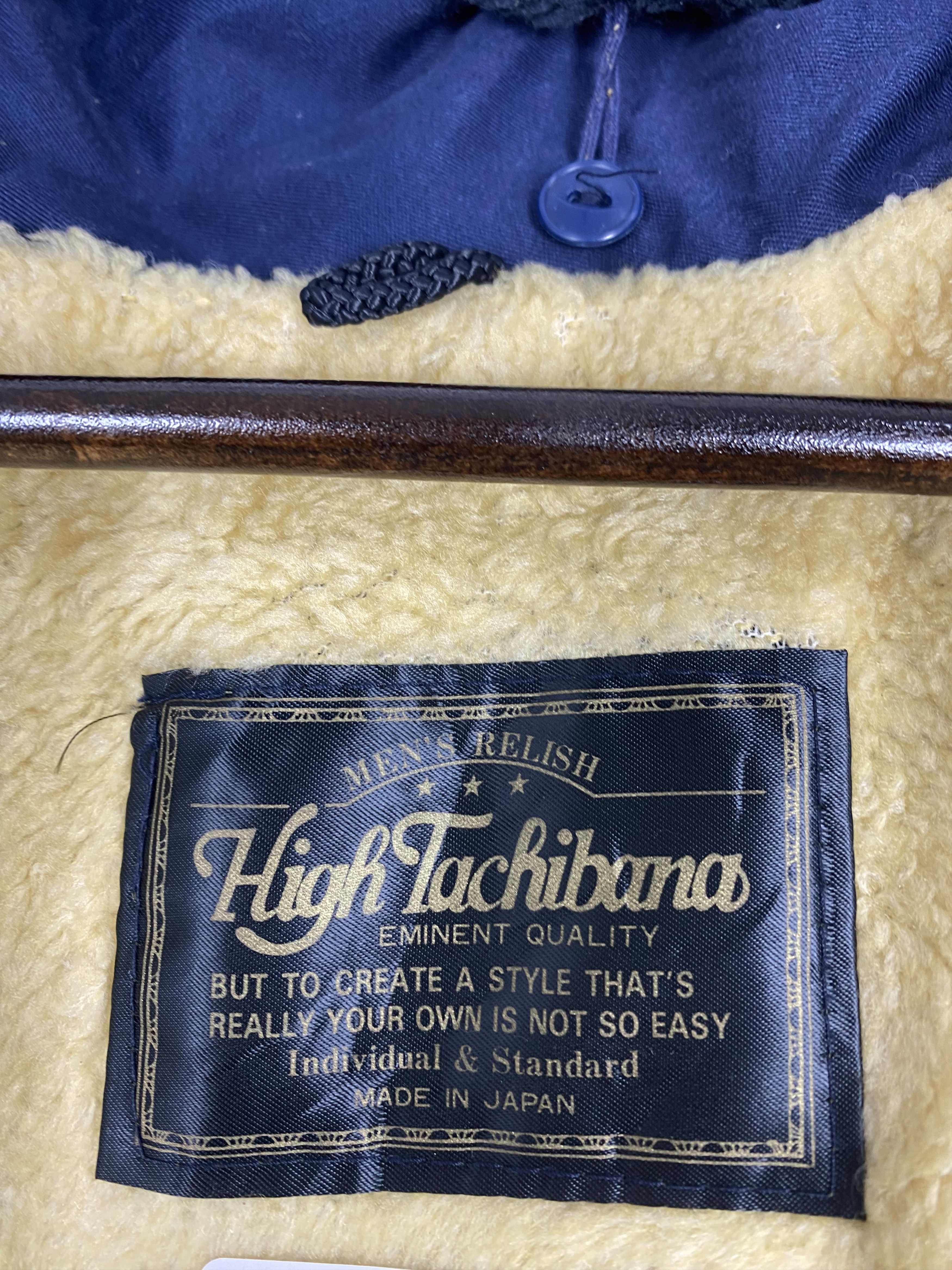 Japanese Brand Vintage High Tachibana Fleece Lining Bomber Jacket Size US S / EU 44-46 / 1 - 7 Thumbnail