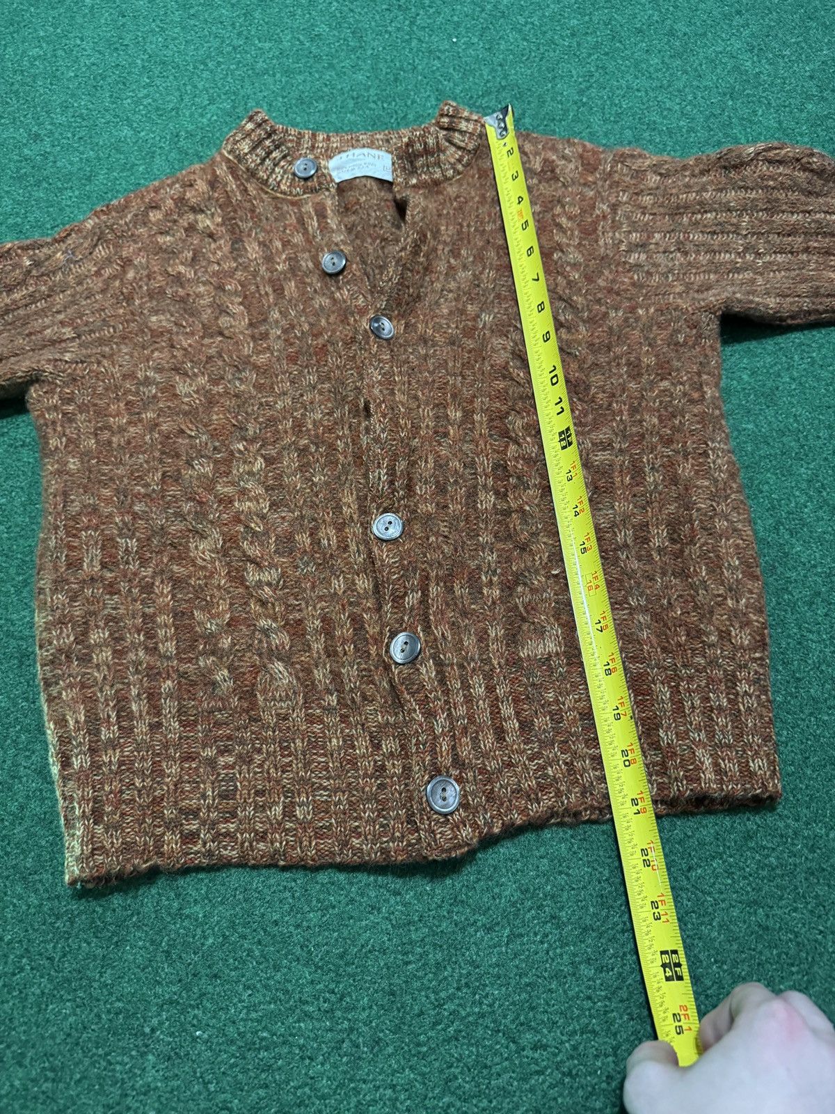Vintage Vintage Thane Wool 50s 60s Knit Cardigan S/M 18x21 Sweater Size M / US 6-8 / IT 42-44 - 5 Thumbnail