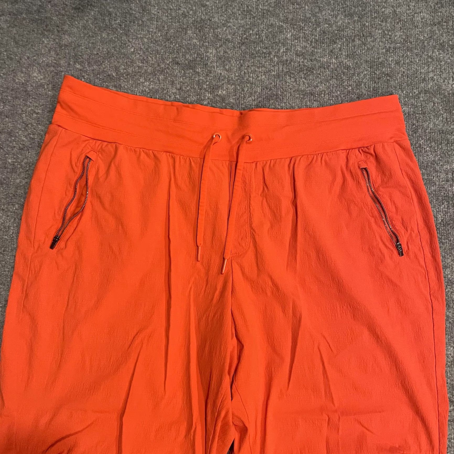 Athleta Athleta Trekkie North Jogger Pants Womens 22 Orange Athletic Drawstring Nylon Spandex Pockets 26 In Inseam -- Plus Size? Size 40" / US 18 - 3 Thumbnail