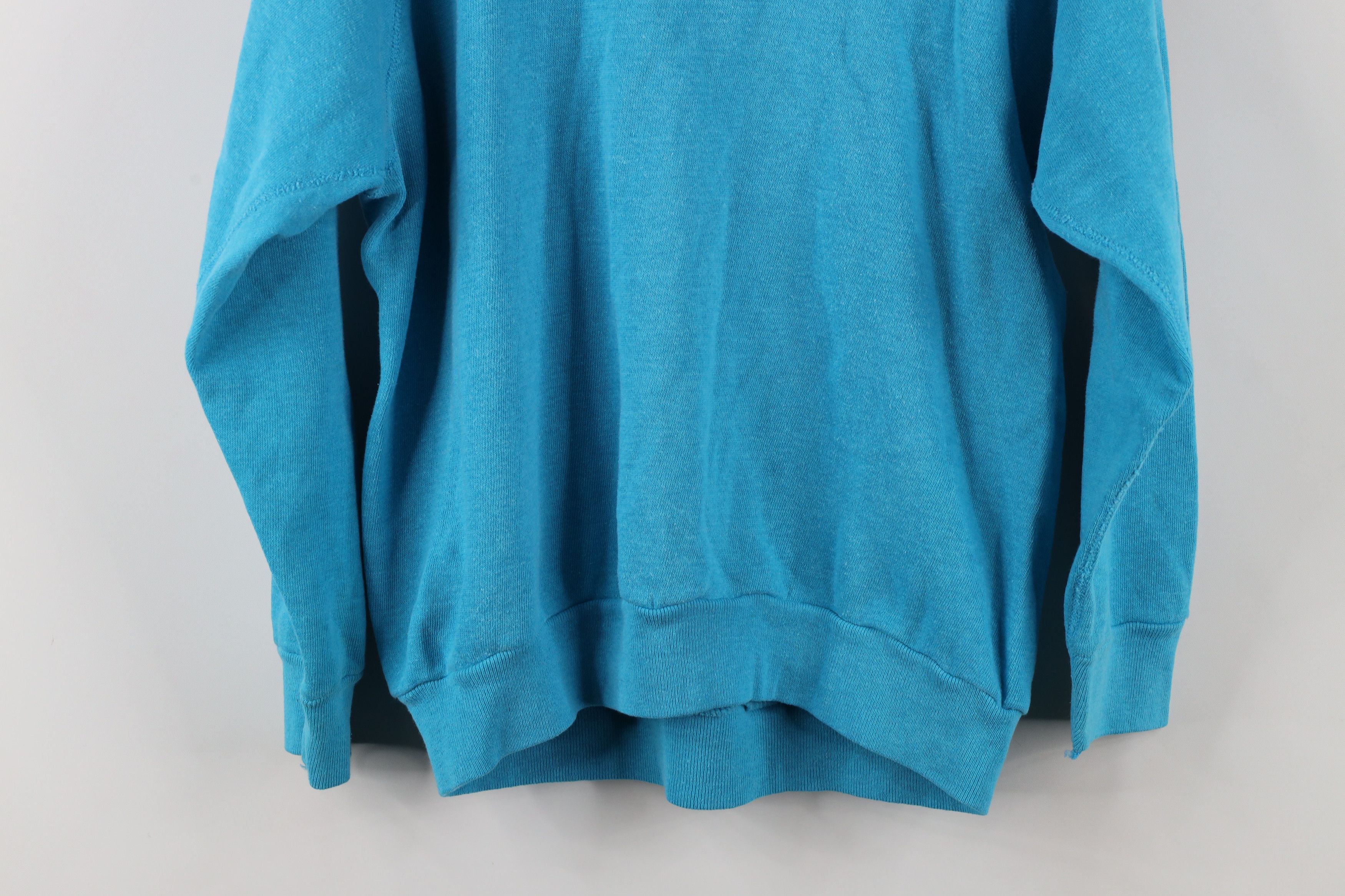 Vintage Vintage 70s 80s Streetwear Blank Crewneck Sweatshirt USA Size M / US 6-8 / IT 42-44 - 13 Thumbnail