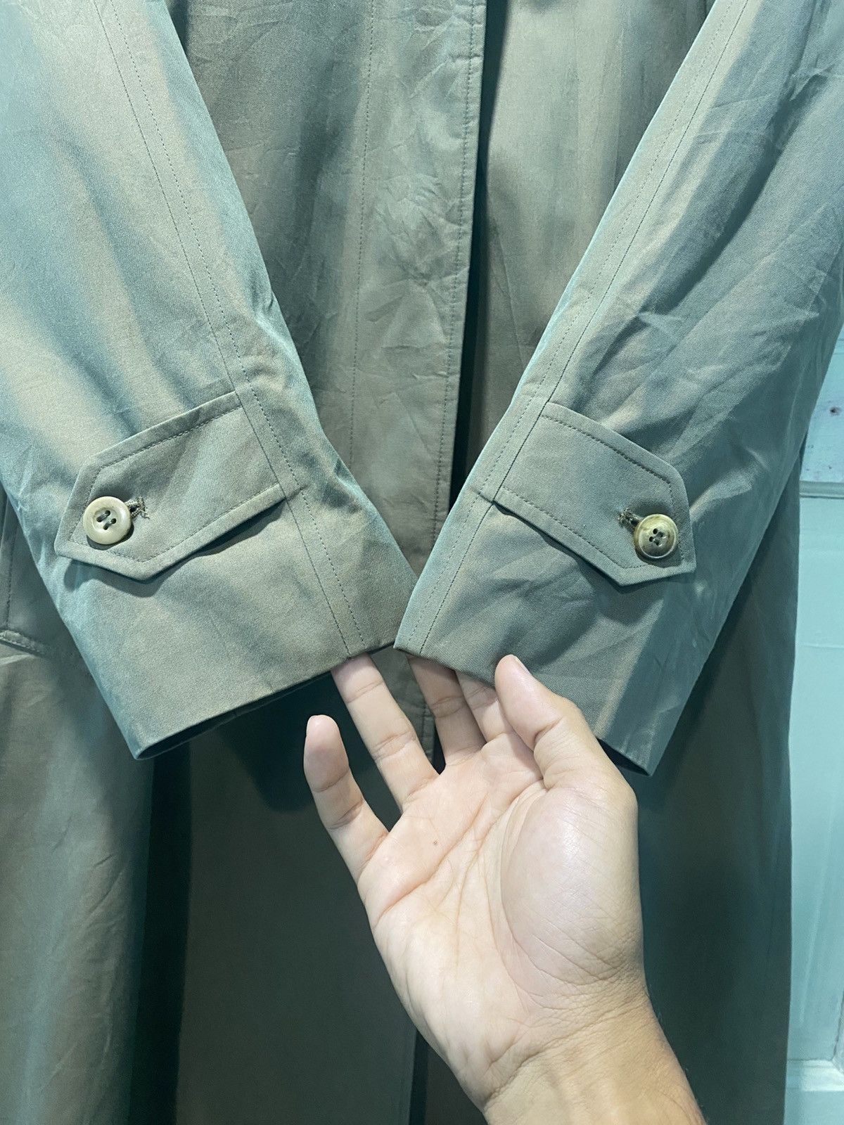 Burberry Vintage Burberry Nova Check Single Breasted Trench Coat Size US S / EU 44-46 / 1 - 6 Thumbnail