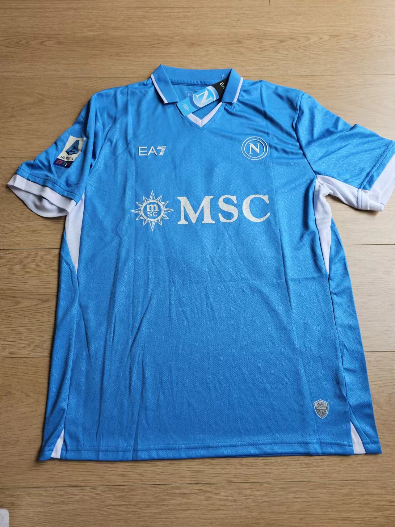 Other Napoli #77 Kvaratskhelia Jersey Home M Size US M / EU 48-50 / 2 - 2 Thumbnail
