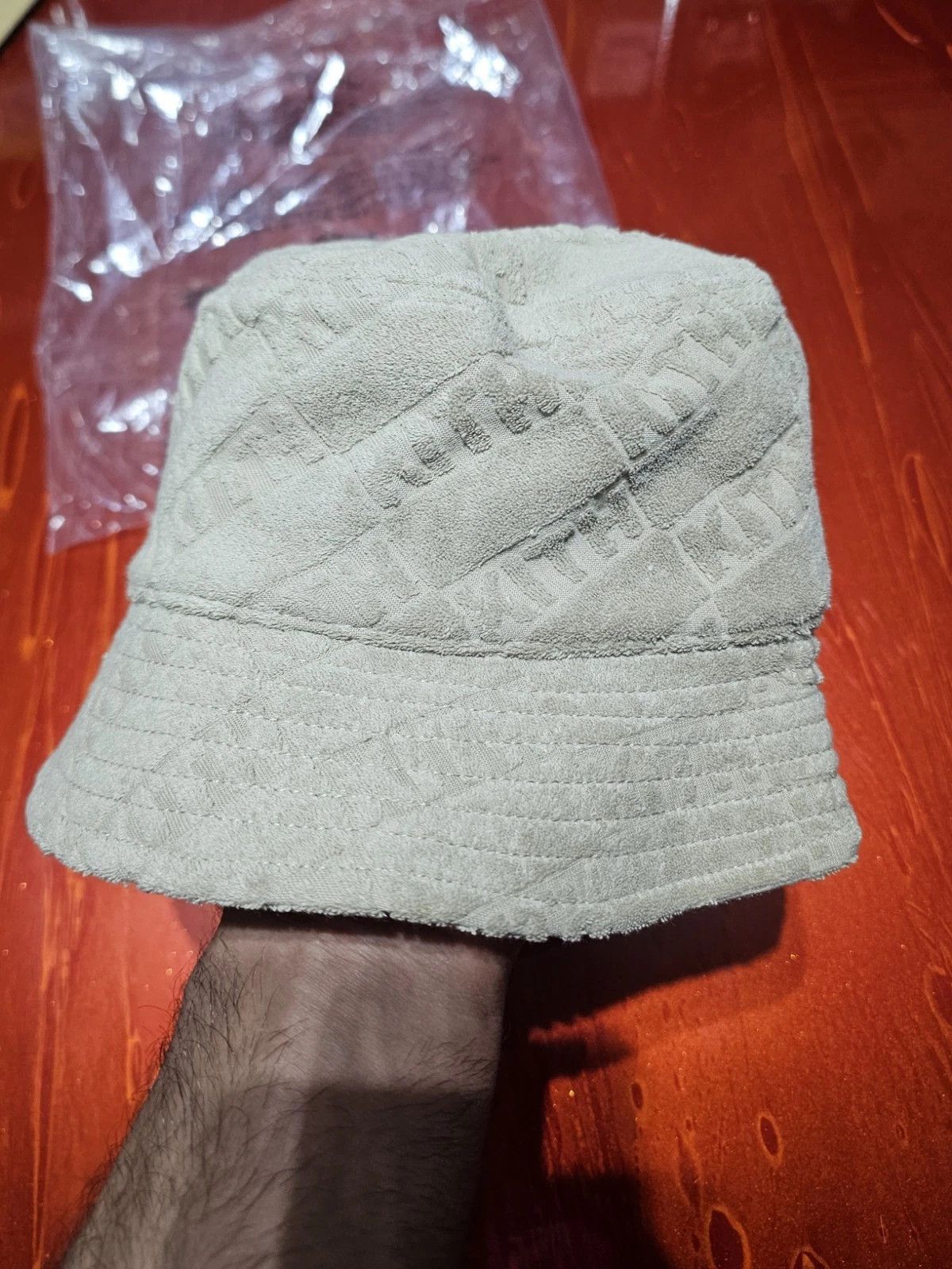 Kith Kith Terry Bucket Hat in Canvas Colorway All Over Jacquard Size ONE SIZE - 1 Thumbnail