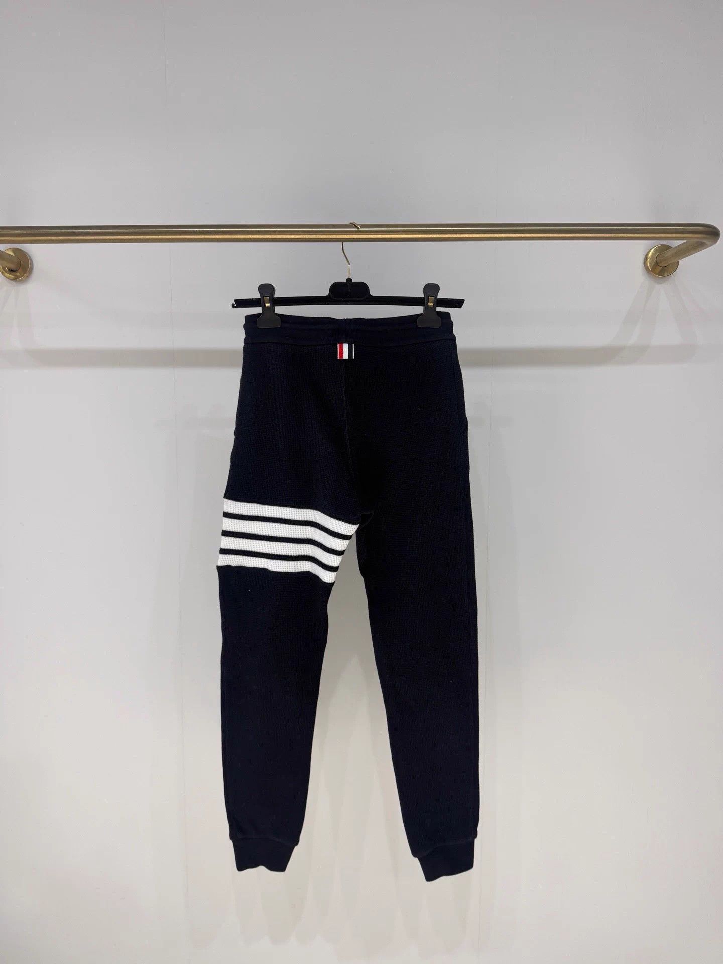 Thom Browne Thom Browne Classic Waffle Track Pants 99 New 40 Size 28" / US 6 / IT 42 - 4 Thumbnail