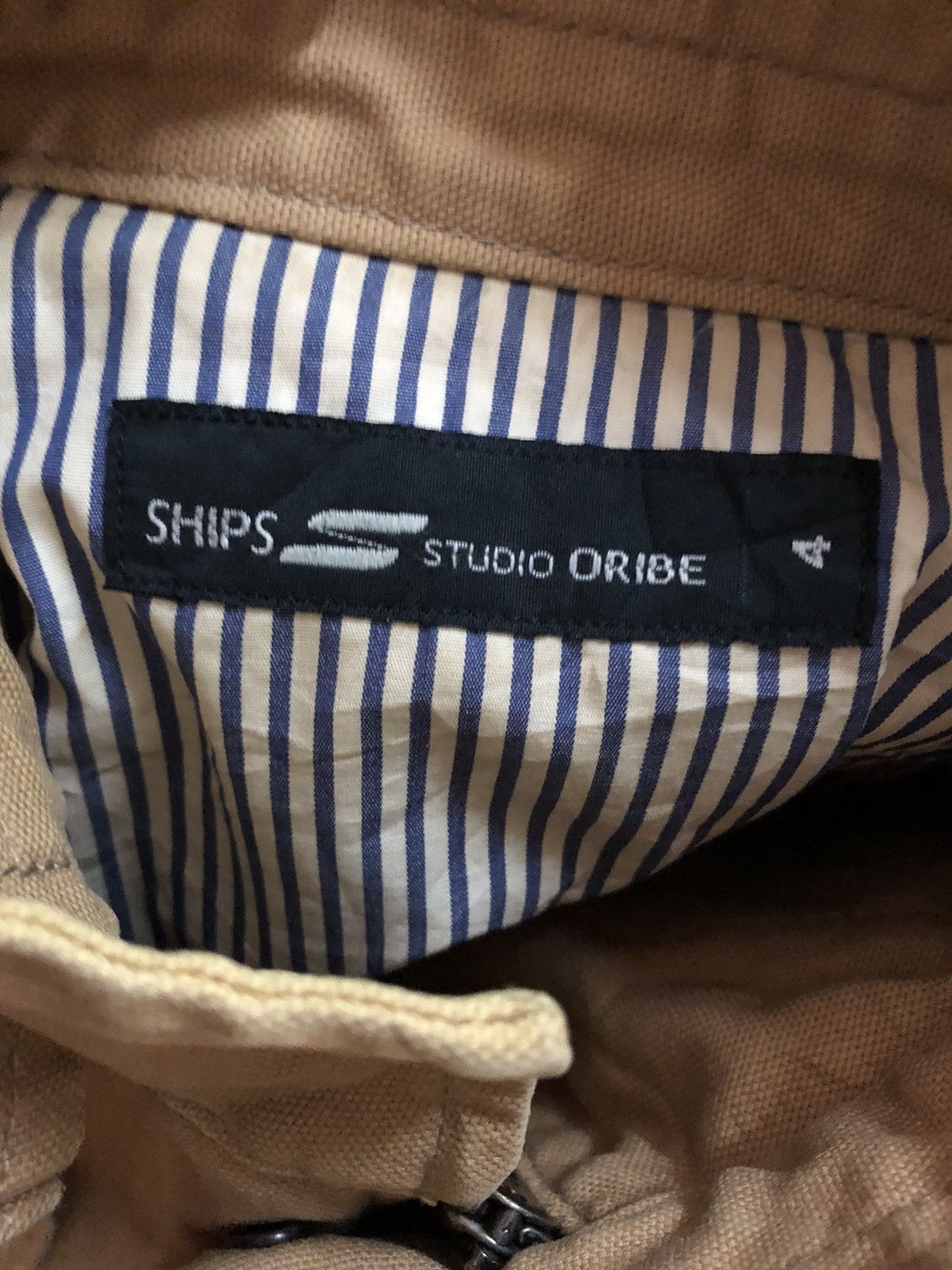 SHIPS × Ships Jet Blue Ships x Studio Oribe Chore Jacket Size US M / EU 48-50 / 2 - 3 Thumbnail