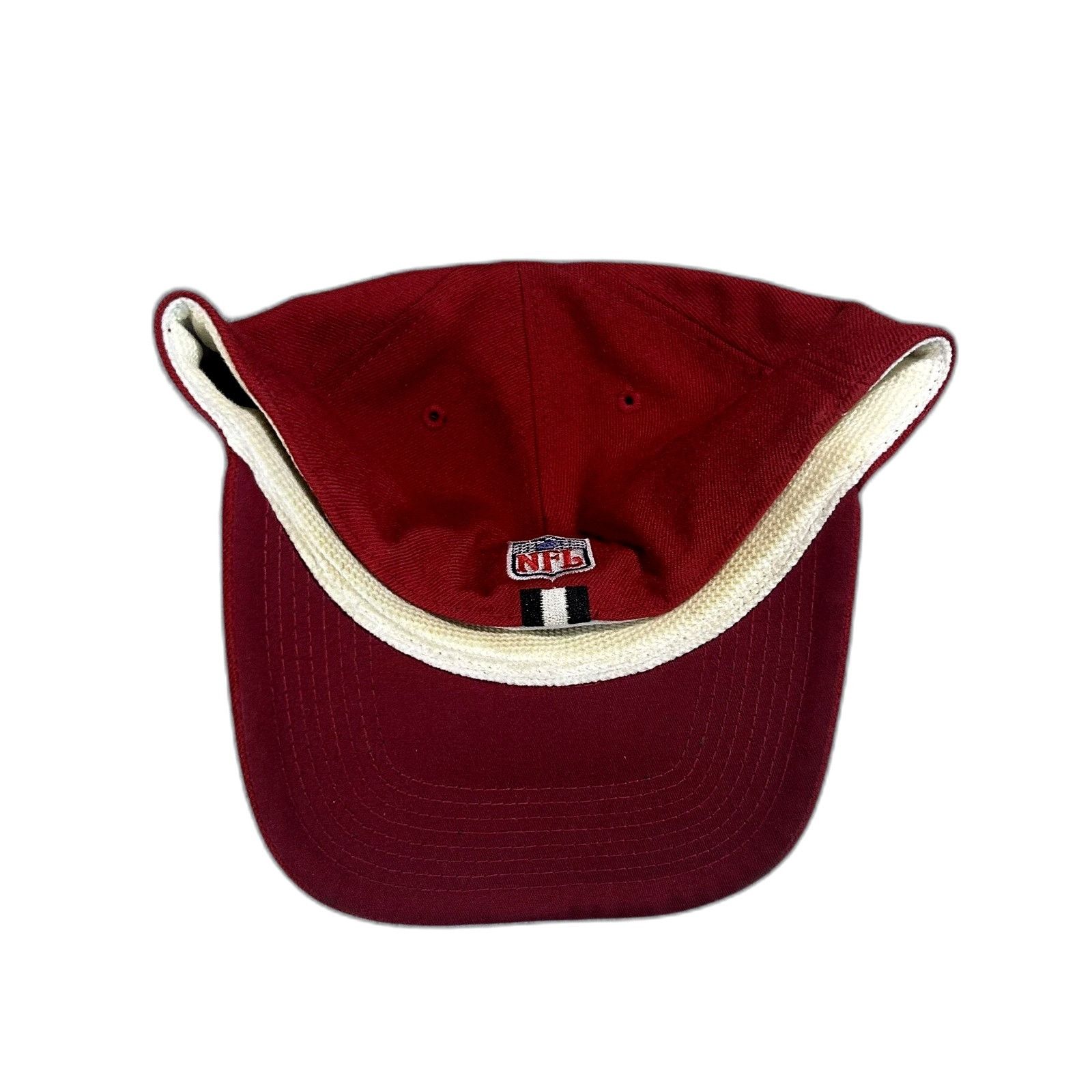 Nike Vintage Nike San Francisco 49er NFL Fitted Hat Red 7 1/2 Size US XXS / EU 40 - 4 Thumbnail