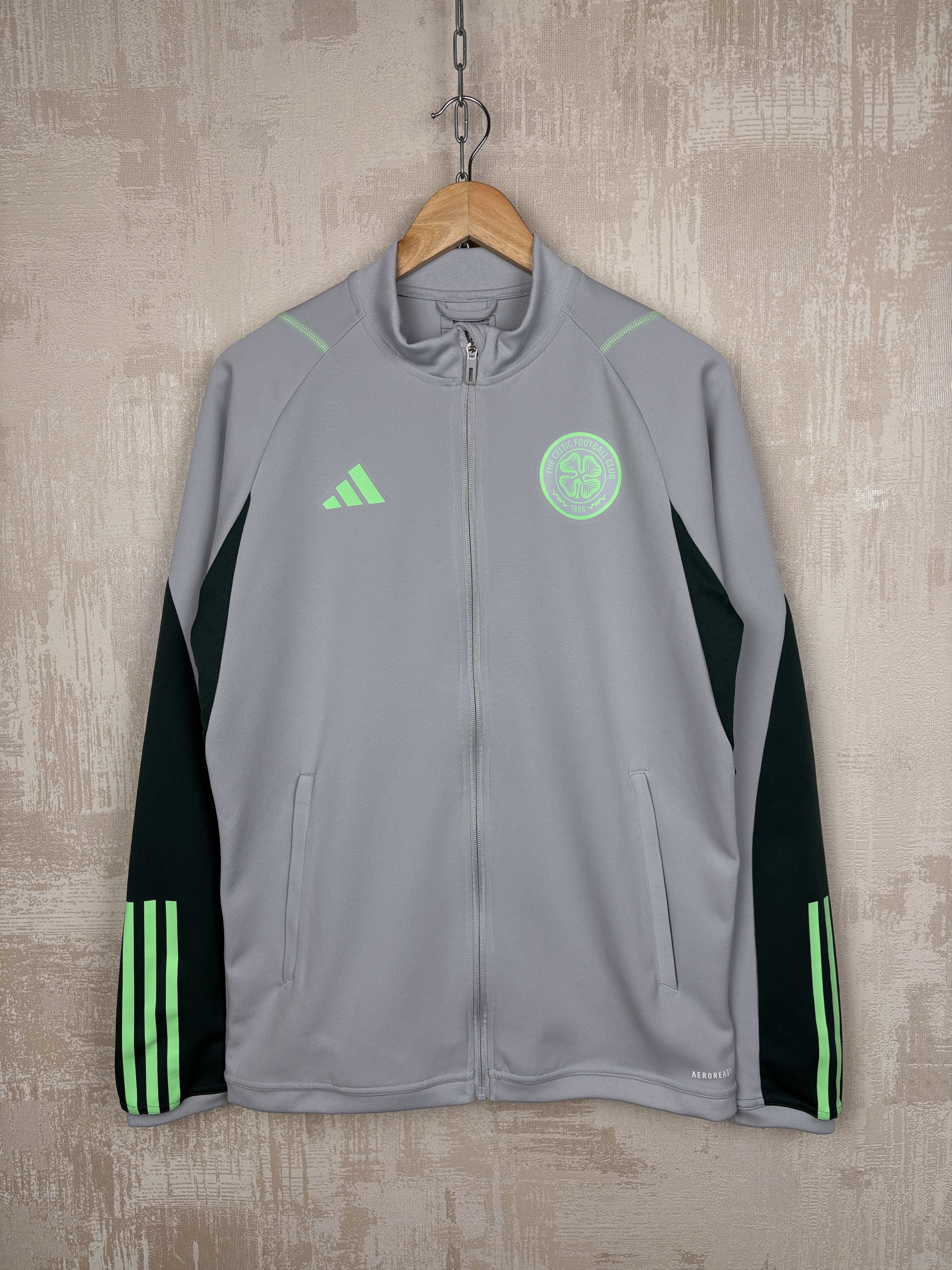 Adidas Celtic Scotland 2023 2024 Soccer Football Track Jacket Size US M / EU 48-50 / 2 - 2 Thumbnail