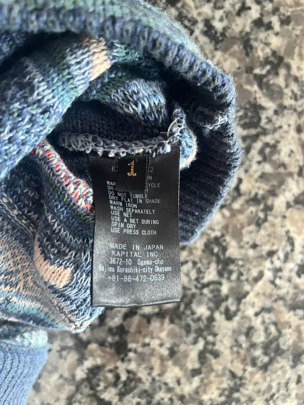 Kapital Virgin Mary Knitted Sweater Size US S / EU 44-46 / 1 - 3 Thumbnail