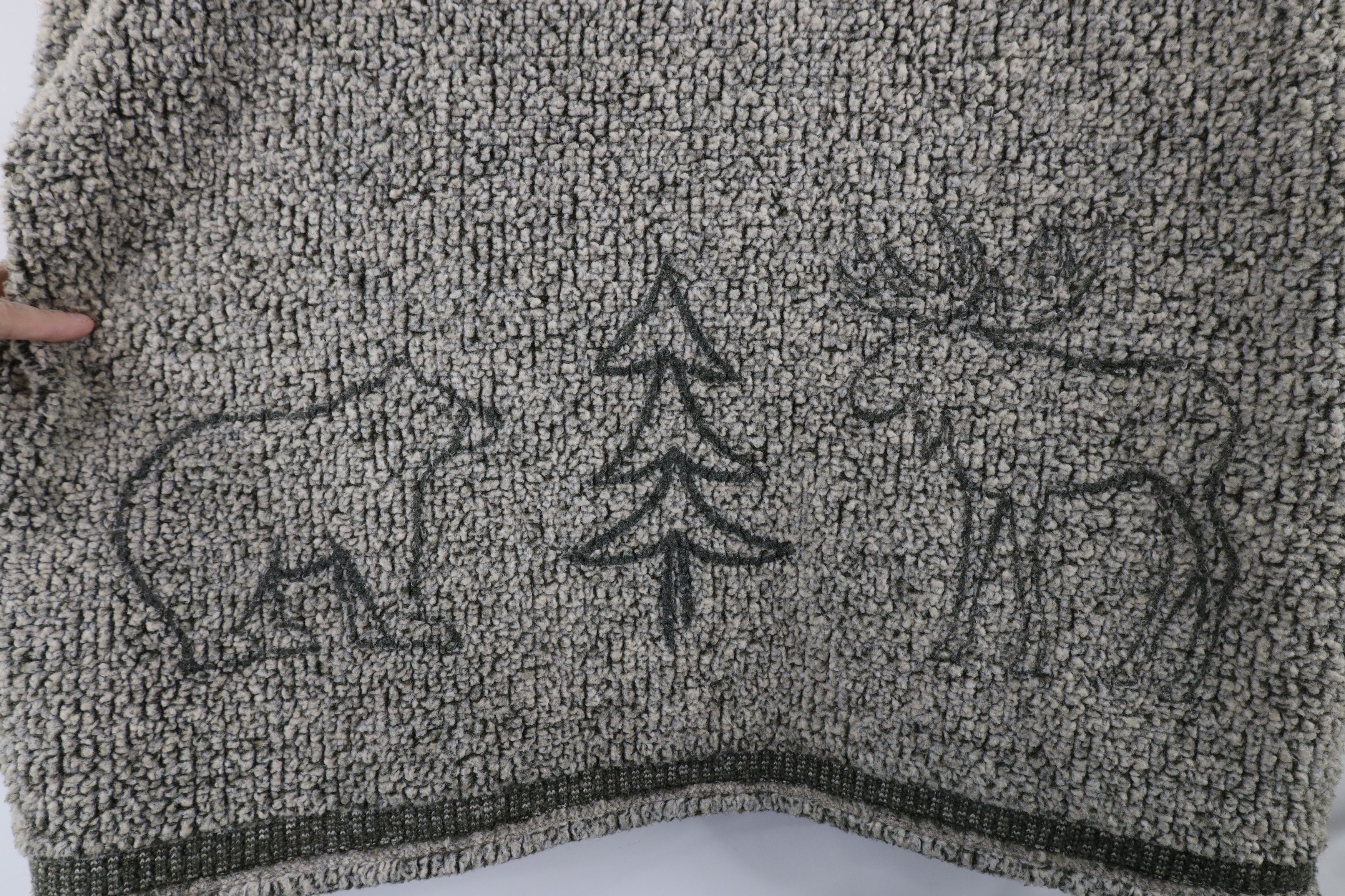 Vintage Vintage 90s Streetwear Moose Tree Deep Pile Fleece Sweater Size XXL / US 16-18 / IT 52-54 - 4 Thumbnail