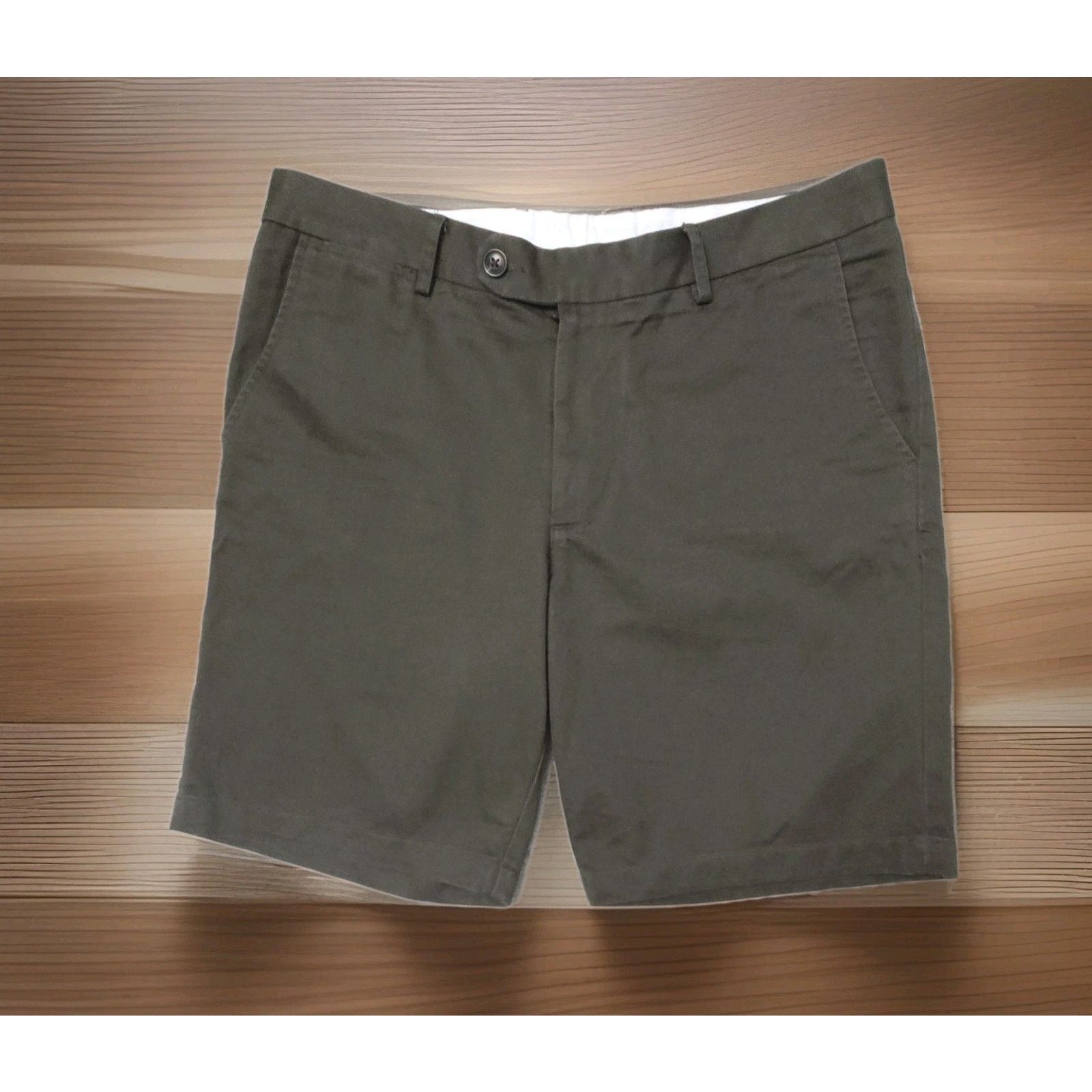 Spier & Mackay Spier & Mackay Contemporary Men’s Green Handmade 9” Cotton Size US 34 / EU 50 - 1 Thumbnail