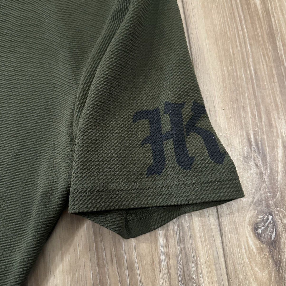 Forever 21 × Other Hardkour Performance OCR Never Stops Hooded Tee Olive L Used Size US M / EU 48-50 / 2 - 2 Thumbnail