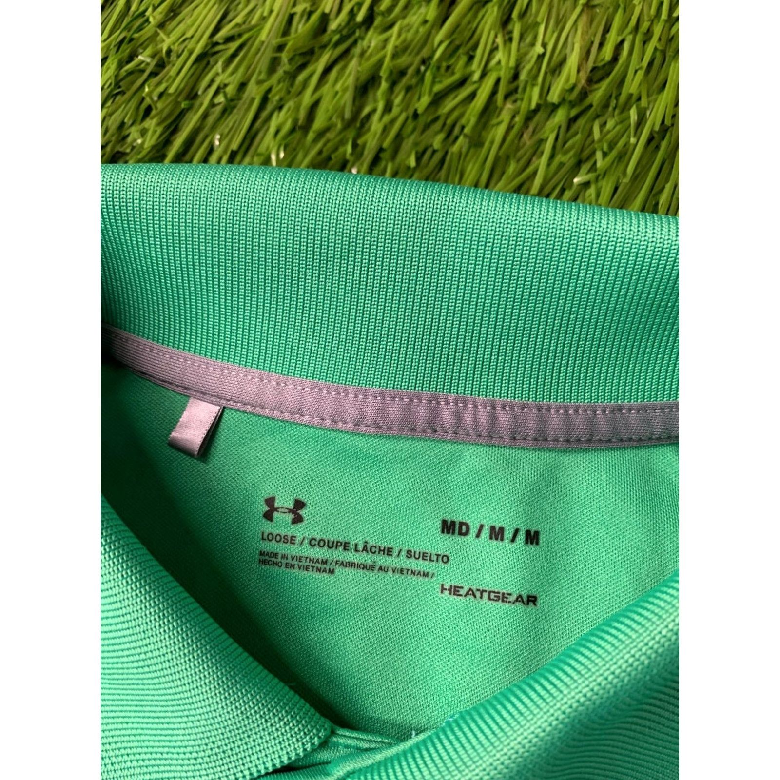 Under Armour Under Armour HeatGear Polo Shirt Men Training Shirt Jersey Original Size M Medium Green Polo Men Regular XS? Size US M / EU 48-50 / 2 - 4 Thumbnail