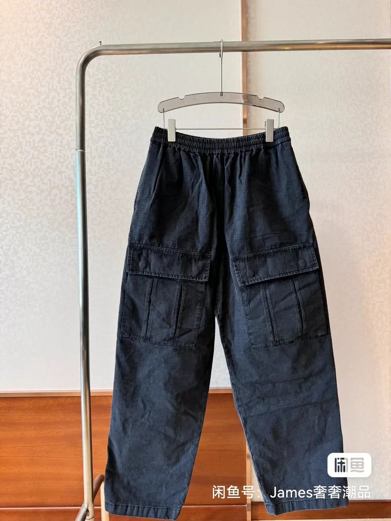 Acne Studios acne studios Logo washed loose cargo pants 2502-Nextarrow Size US 30 / EU 46 - 1 Thumbnail