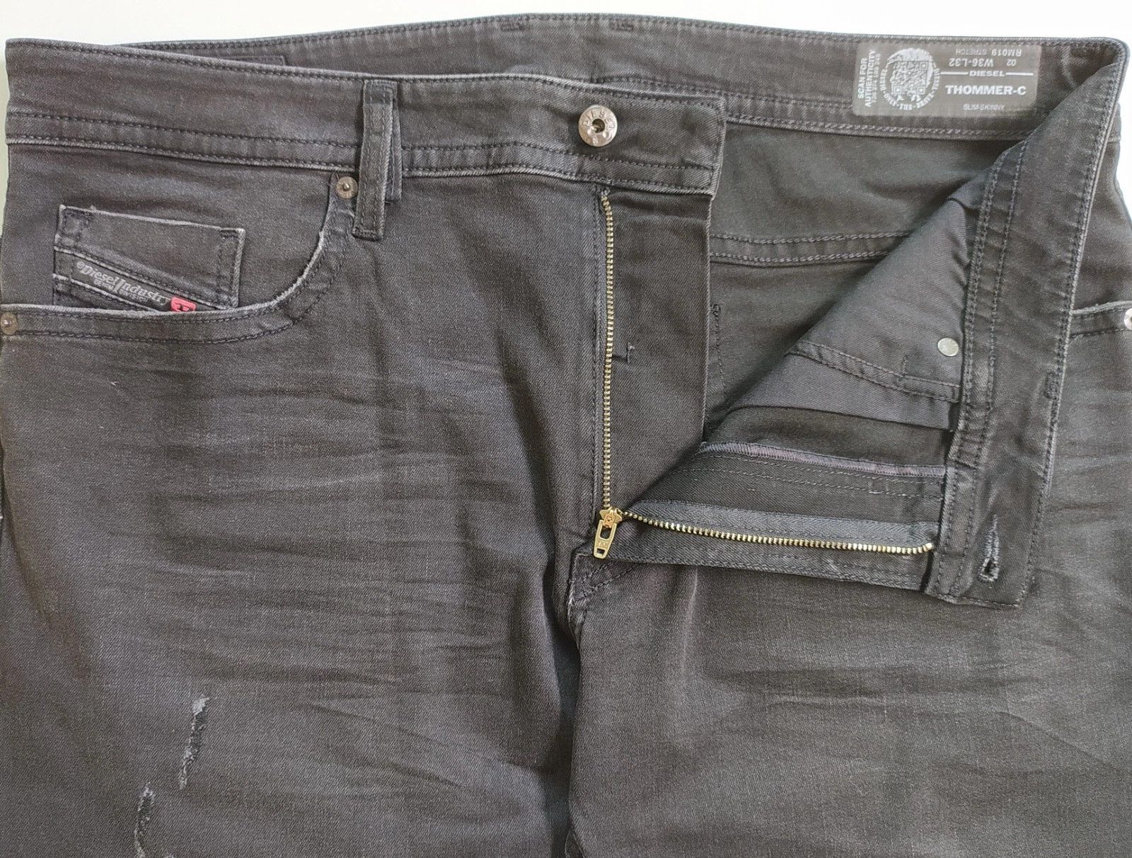 Diesel Diesel THOMMER-C L.32 MENS JEANS T/9610 Size US 36 / EU 52 - 5 Thumbnail