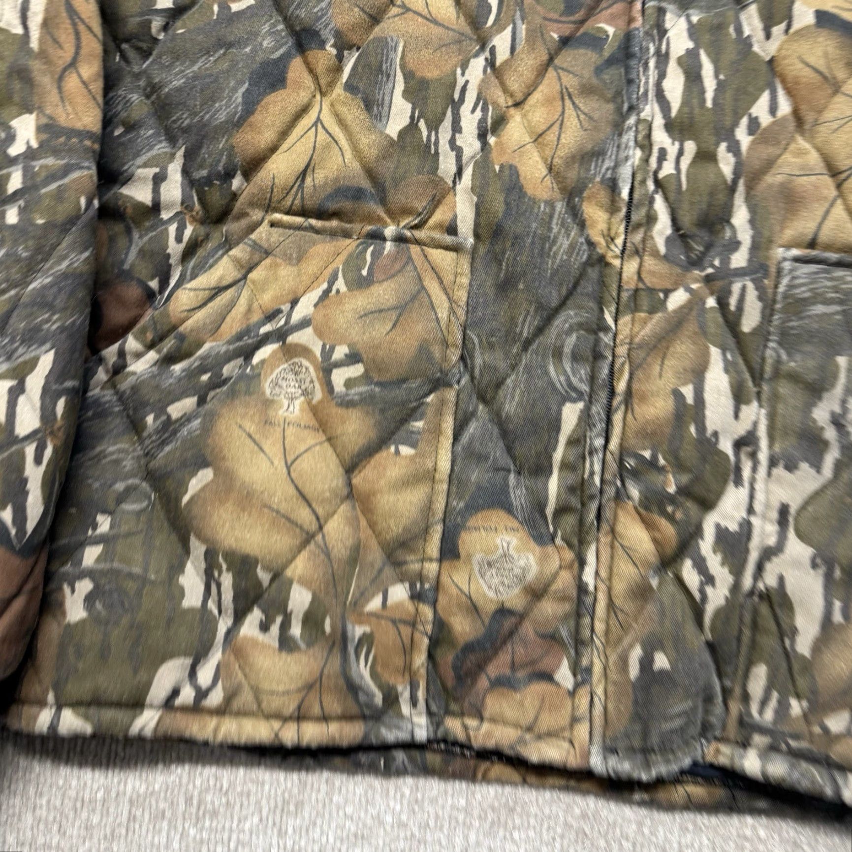Vintage VINTAGE Mossy Oak Fall Foliage Bomber Jacket Mens L Camo Hunting 80s Tall Timber Size US L / EU 52-54 / 3 - 3 Thumbnail