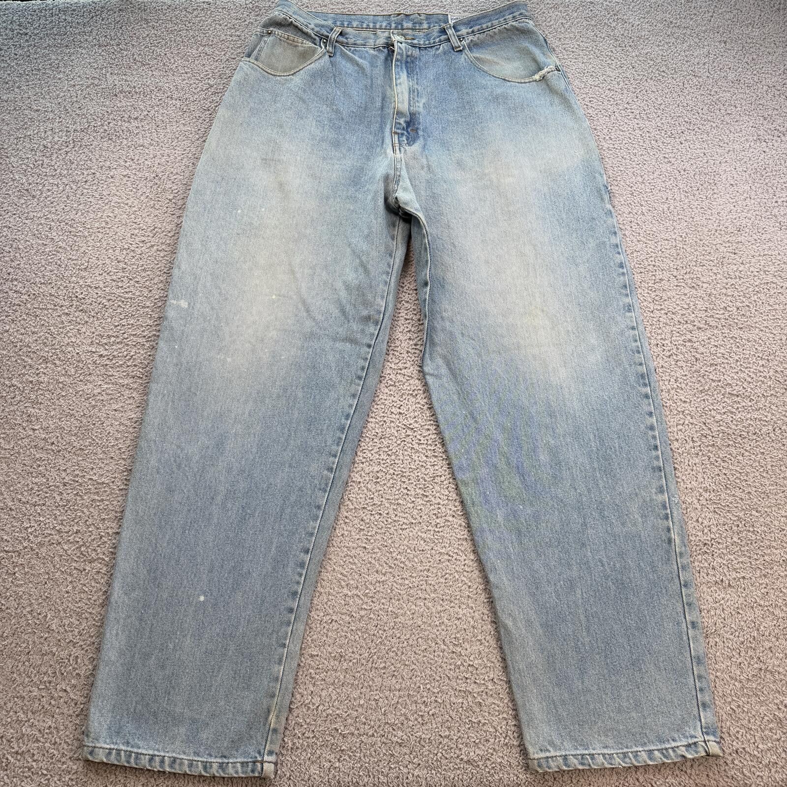 Guess Vintage 90s Guess Jeans Workwear Carpenter Baggy Wide Men 36 Size US 36 / EU 52 - 1 Thumbnail