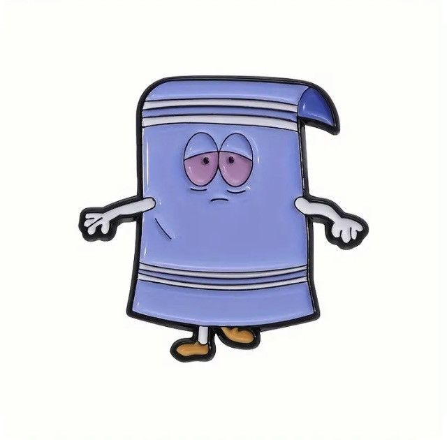 South Park Towelie enamel pin