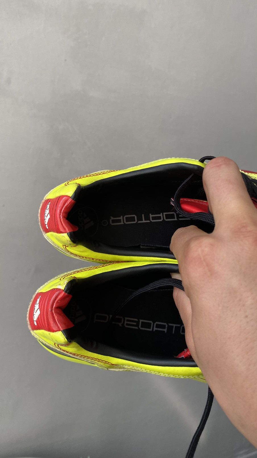 Adidas × Vintage Rare Adidas Predator X TRX Fg soccer cleats vintage shoes Size US 6.5 / EU 39-40 - 8 Thumbnail