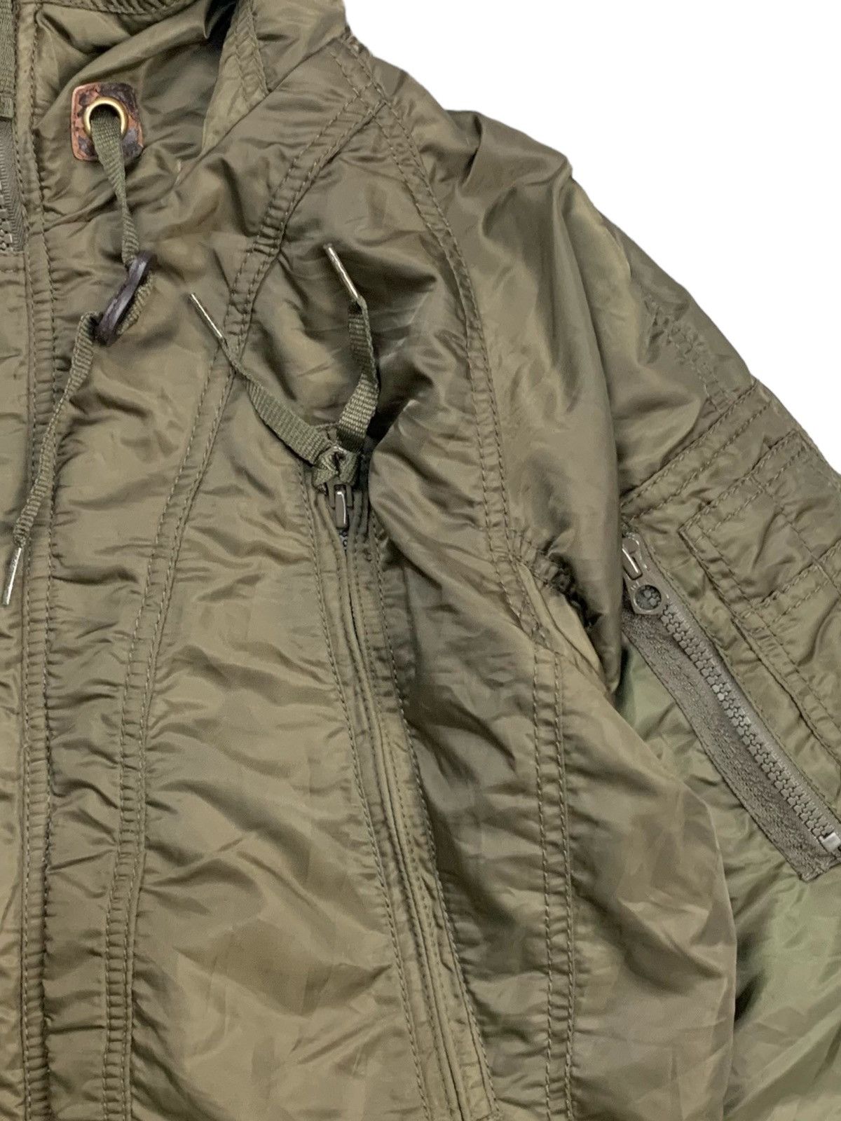 If Six Was Nine 2000s GOA - Cyber Military Cargo Jacket Size US M / EU 48-50 / 2 - 8 Thumbnail