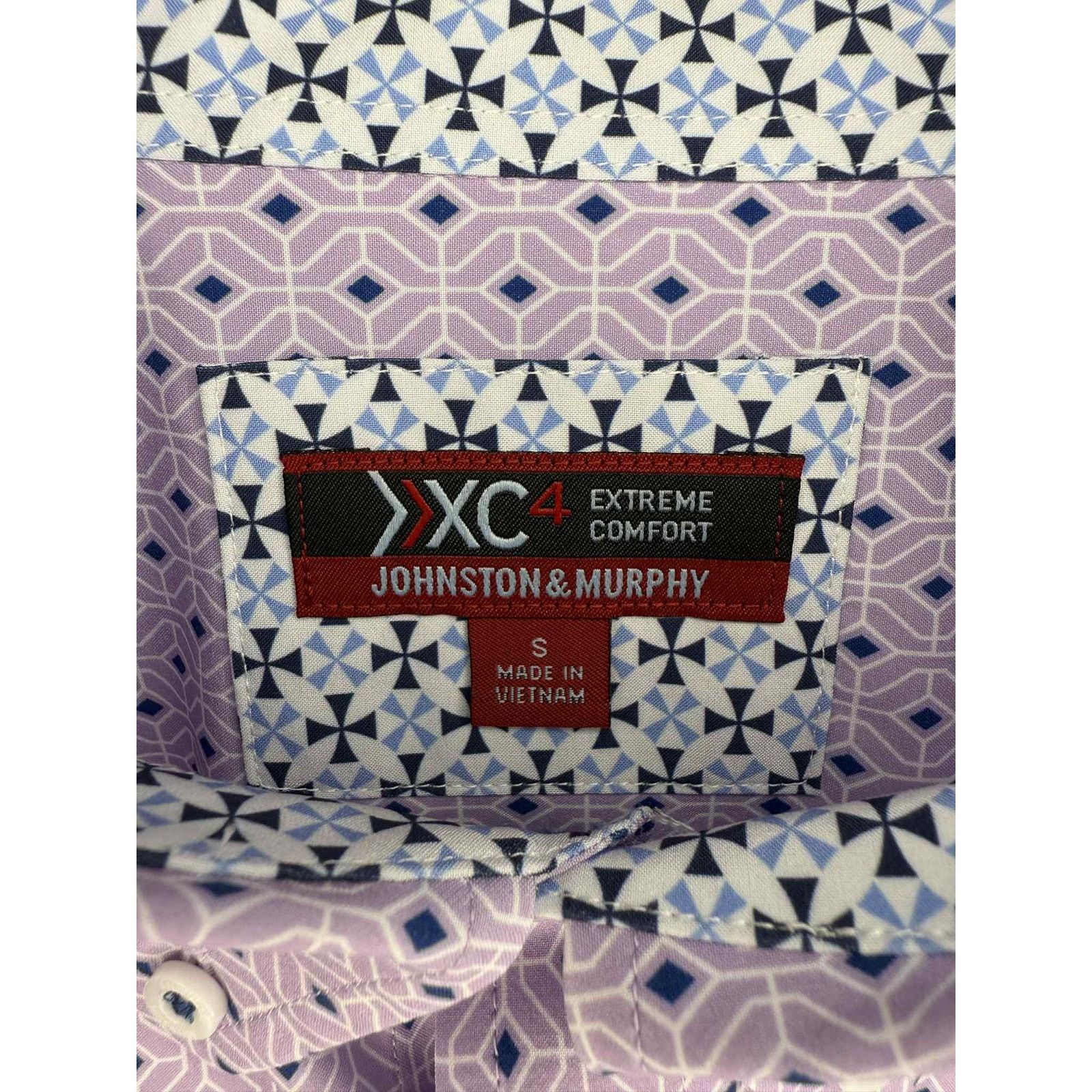 Johnston & Murphy Johnston & Murphy XC4 Extreme Comfort Button-Down Purple Size US S / EU 44-46 / 1 - 5 Thumbnail