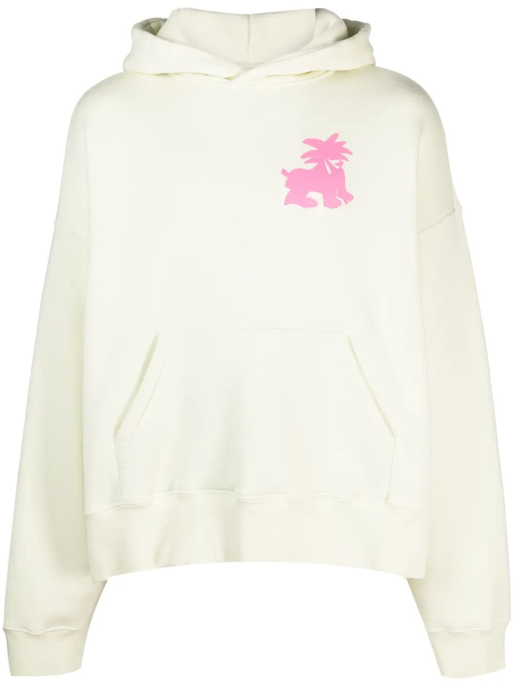 Palm Angels o1y0325 Logo Hoodie in Light Green Size US XL / EU 56 / 4 - 1 Thumbnail