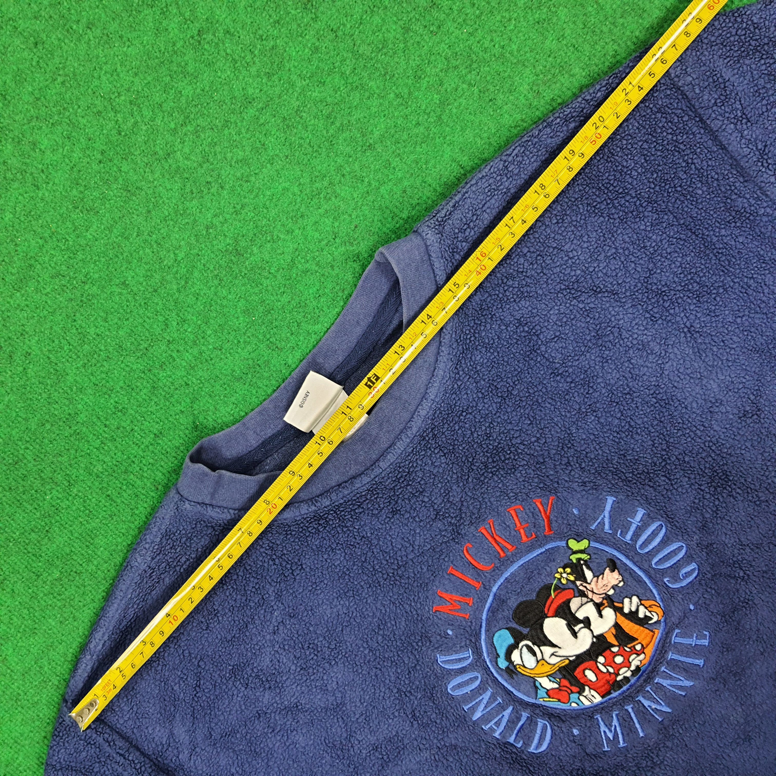 Disney × Vintage Vintage Disney Mickey Mouse Club House Fleece Sweatshirt Size US XL / EU 56 / 4 - 9 Thumbnail