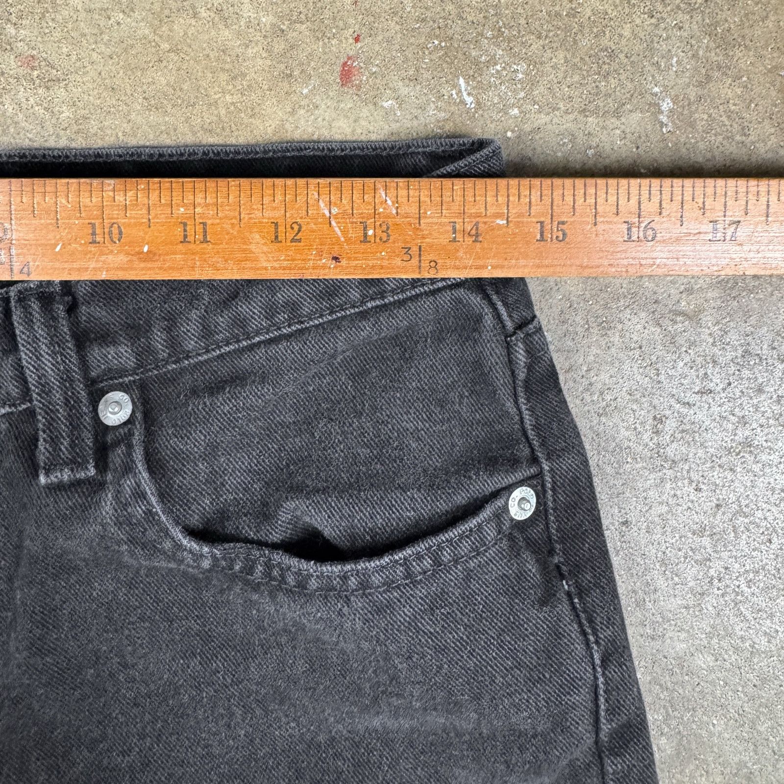 Polo Ralph Lauren Vintage Polo Jeans Co Ralph Lauren Women’s Black Denim Sz 8 Size 30" / US 8 / IT 44 - 11 Thumbnail