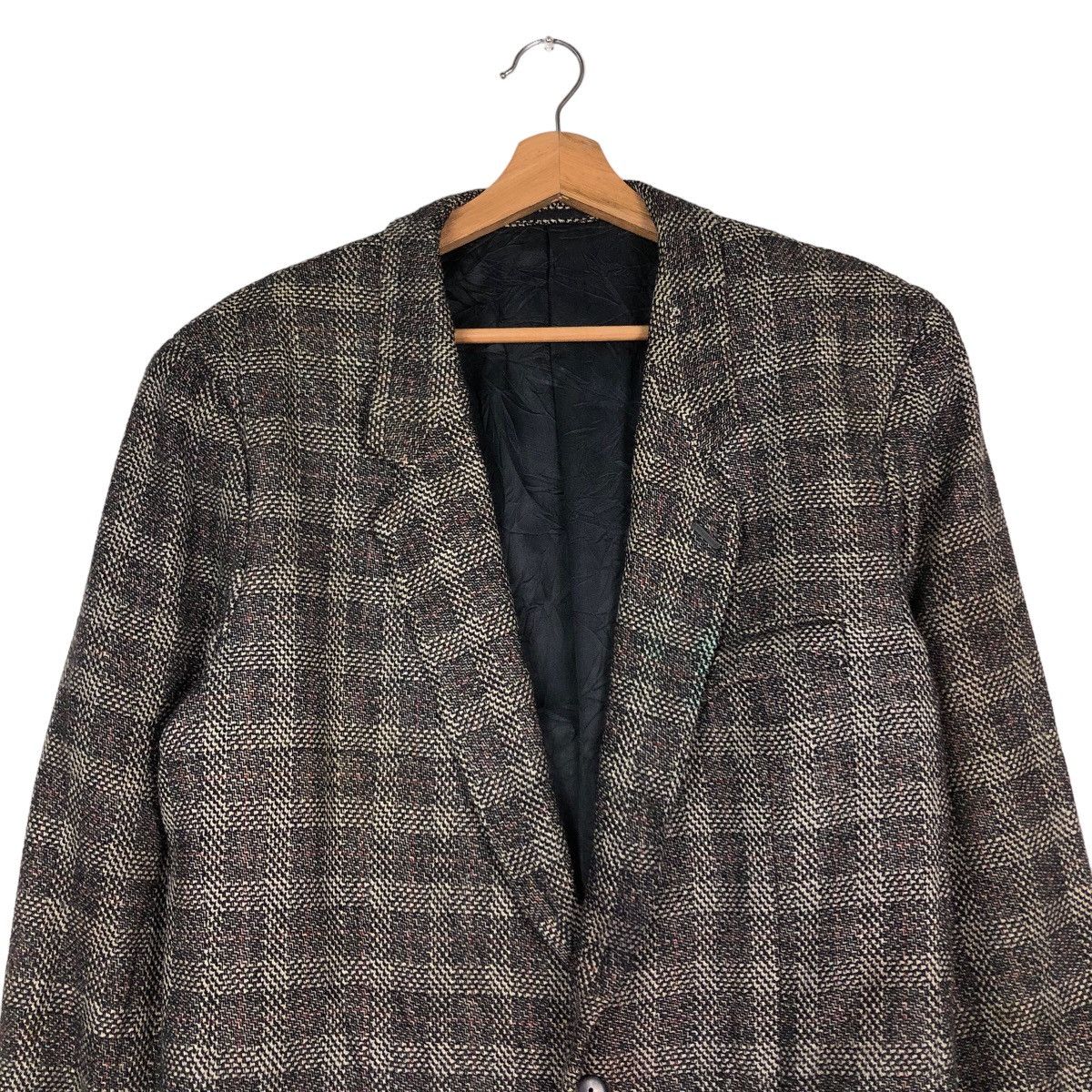 Issey Miyake 🔥Vintage Double Breast Barrique Selection Tartan Design Size US L / EU 52-54 / 3 - 3 Thumbnail
