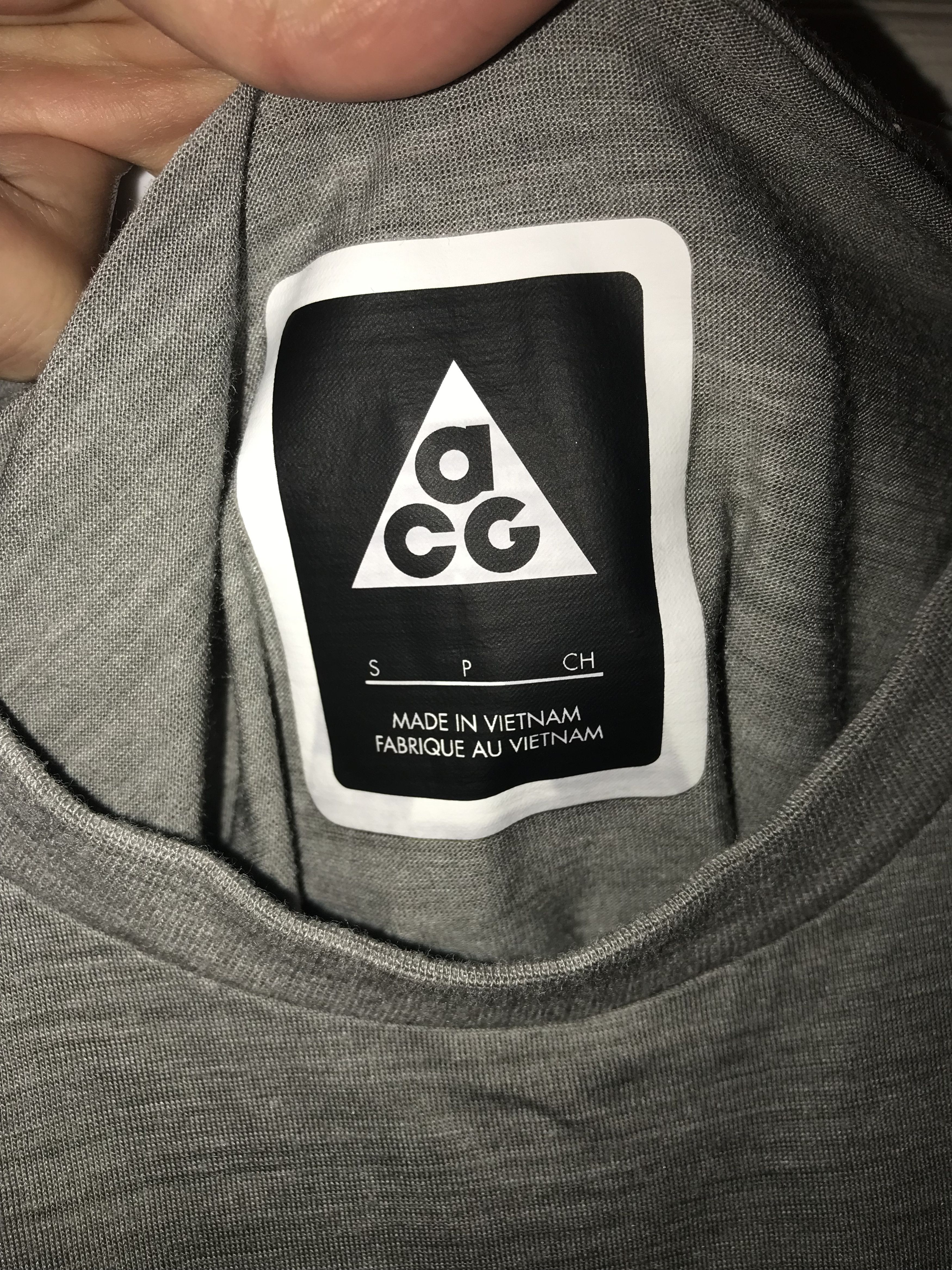 Nike ACG Nikelab ACG Reflective Bonded Pocket SS Tee Medium Size US S / EU 44-46 / 1 - 7 Thumbnail