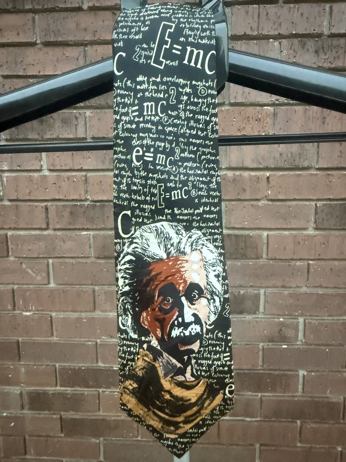 Other Albert Einstein Scientist Chemistry Silk Neck Tie Size ONE SIZE - 1 Thumbnail