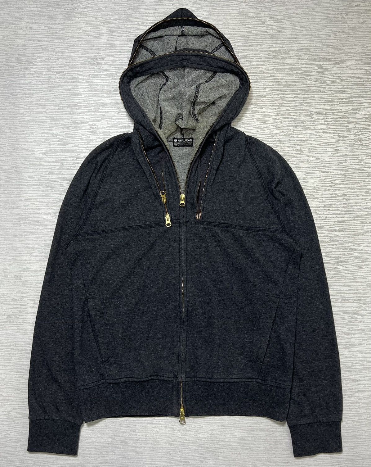 Final Home Final Home - Double Hood Full Zip Hoodie Size US S / EU 44-46 / 1 - 2 Thumbnail