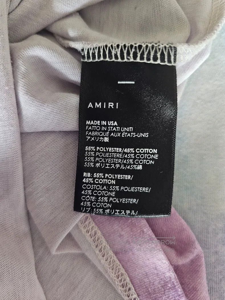 Amiri Amiri Size M Tie-dyed t-shirt Size US M / EU 48-50 / 2 - 6 Thumbnail