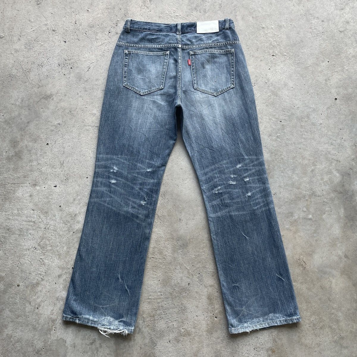 Vintage Vintage Schemer Faded Japan Distressed Jeans Denim Pants W32 Size US 32 / EU 48 - 11 Thumbnail