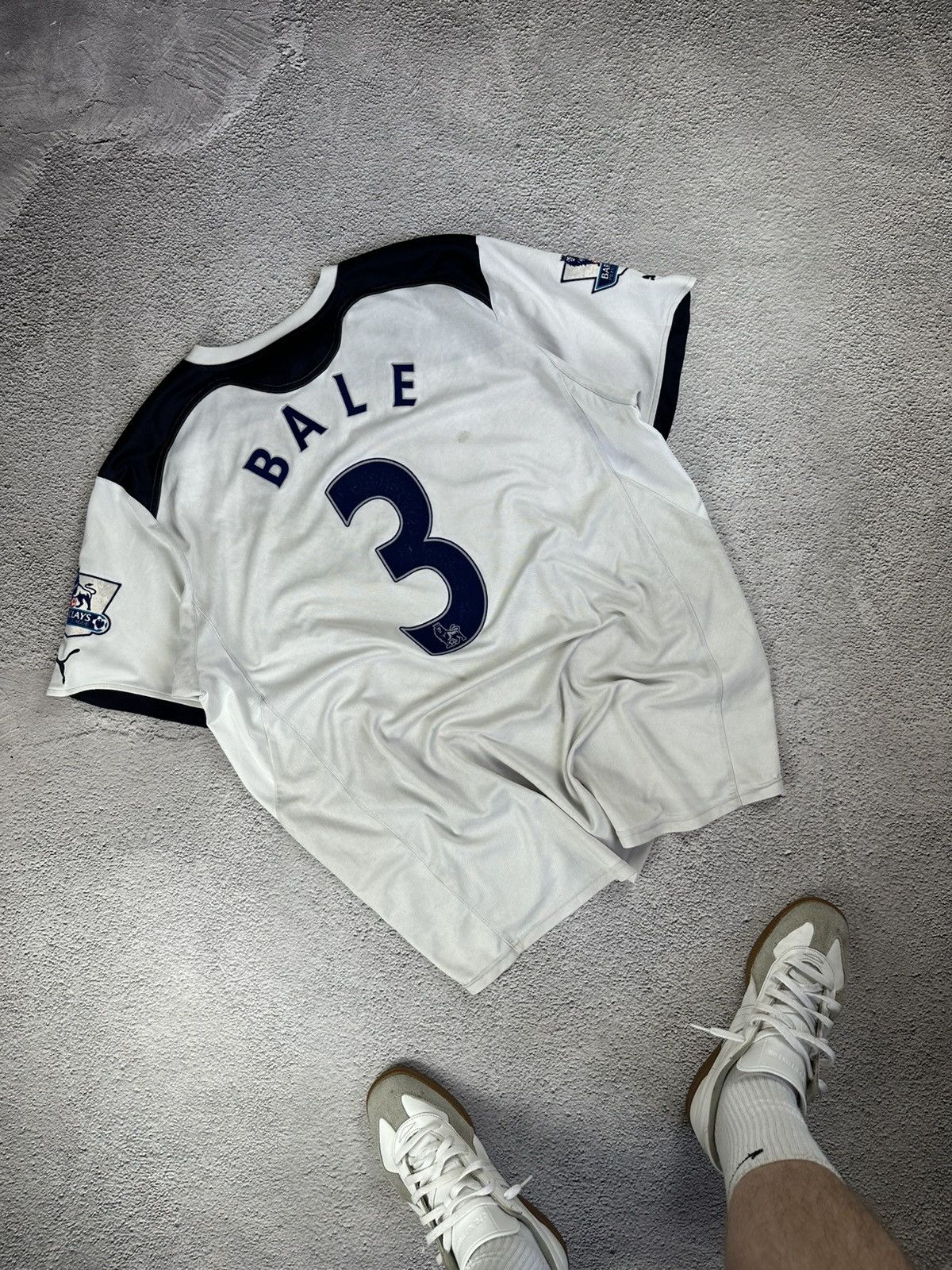 Puma Vintage Puma Tottenham 2010/11 Bale #3 Jersey Blockcore Y2K Size US XXL / EU 58 / 5 - 1 Thumbnail