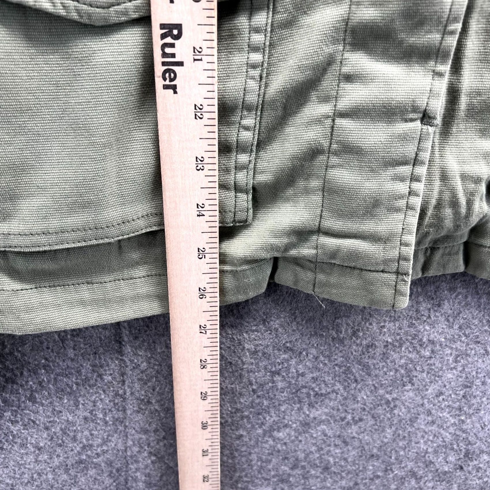 Tommy Hilfiger Tommy Hilfiger Jacket Women L Military Field Olive Green Pockets Canvas Size L / US 10 / IT 46 - 6 Thumbnail
