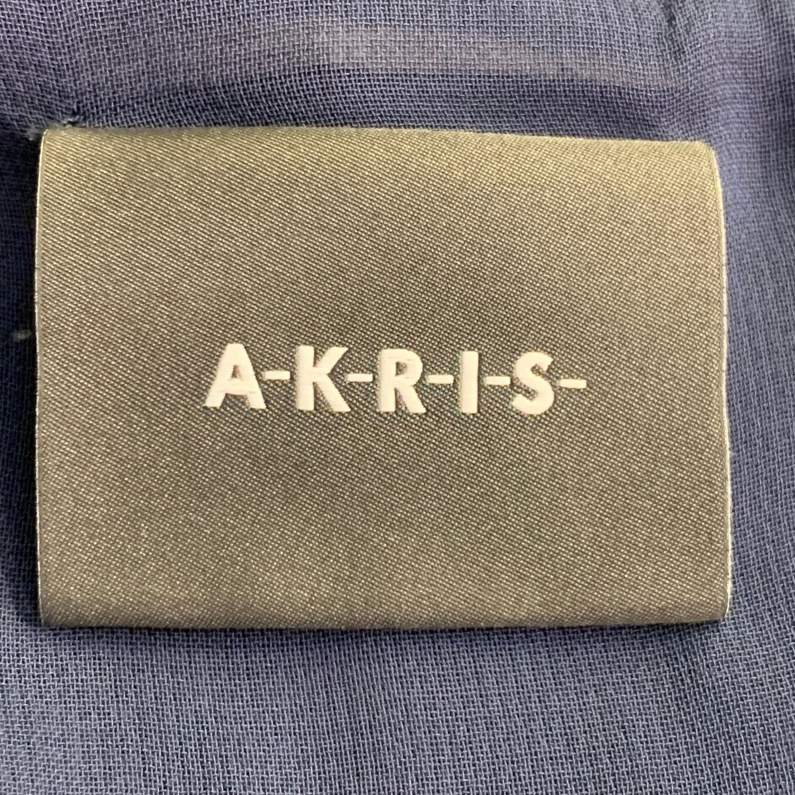 Akris AKRIS 12 Navy Wool Crepe Sleeveless Knee Length Sheath Dress Size XL / US 12-14 / IT 48-50 - 4 Thumbnail