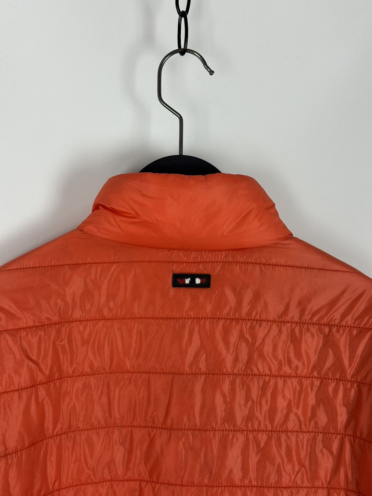 Napapijri Napapijri Quilted Orange Light Jacket Size US L / EU 52-54 / 3 - 12 Thumbnail