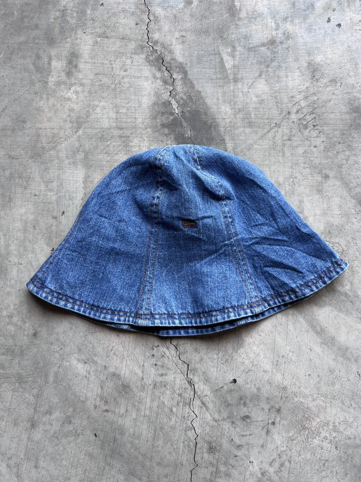 Burberry Burberry Blue Label Denim Bucket Hat Size ONE SIZE - 1 Thumbnail