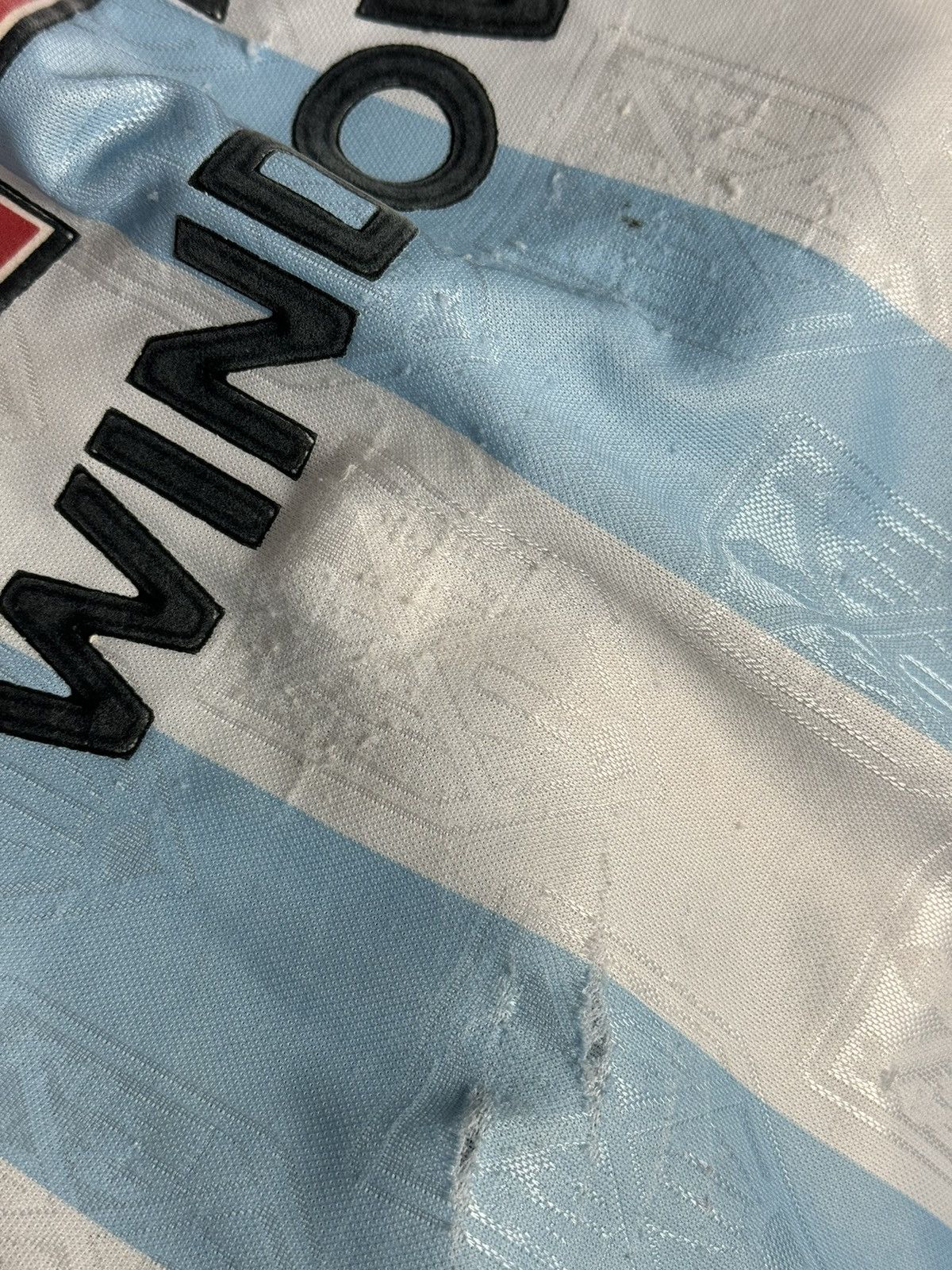 Other West Ham United 91/92 Away Football Jersey Size US L / EU 52-54 / 3 - 6 Thumbnail