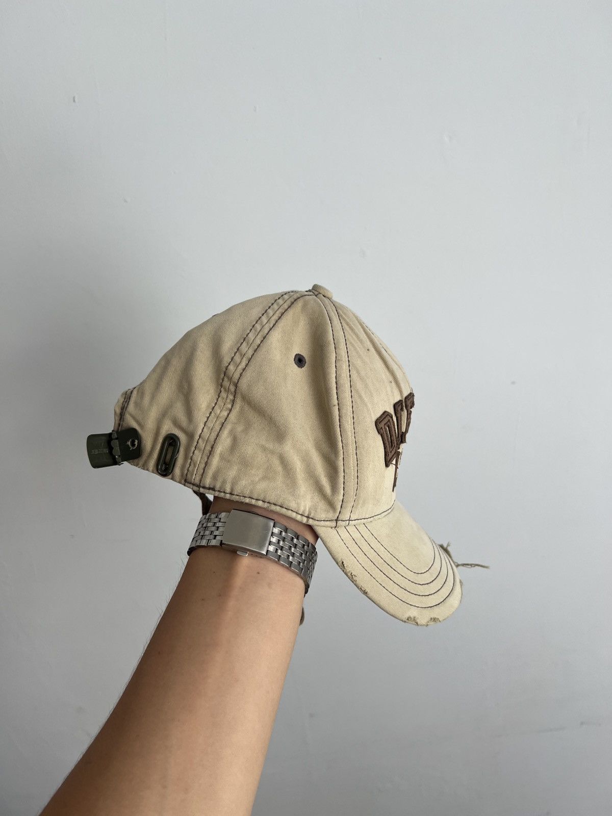 Diesel Vintage Diesel Distressed Cap Size ONE SIZE - 4 Thumbnail