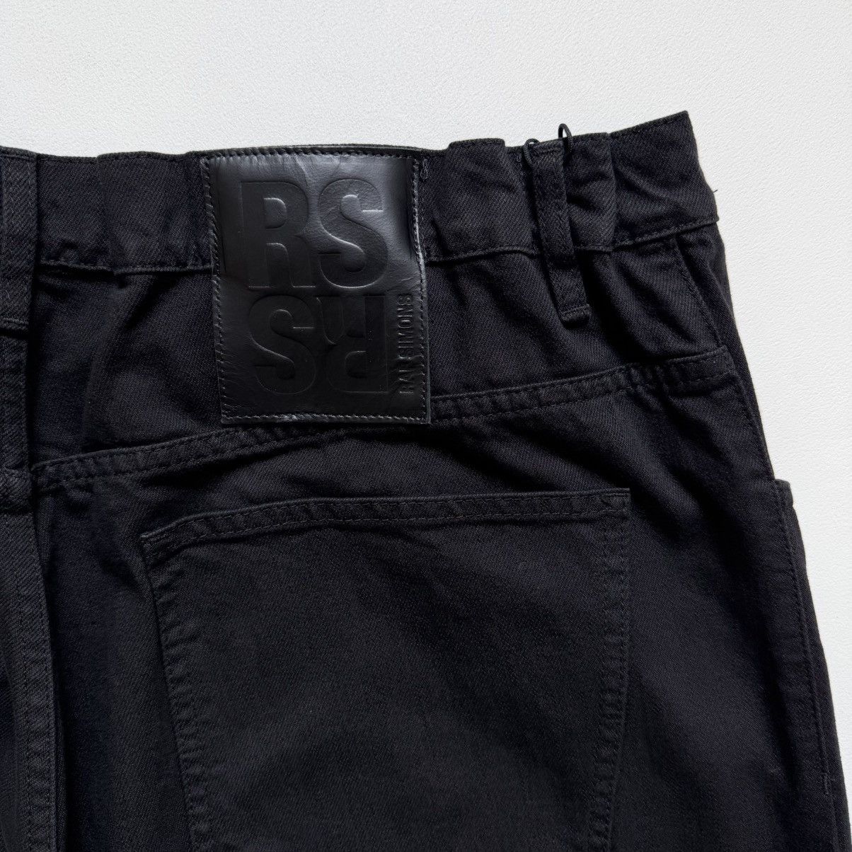 Raf Simons S/S 23 Black Denim ‘Skate Trousers’ Size US 34 / EU 50 - 15 Thumbnail