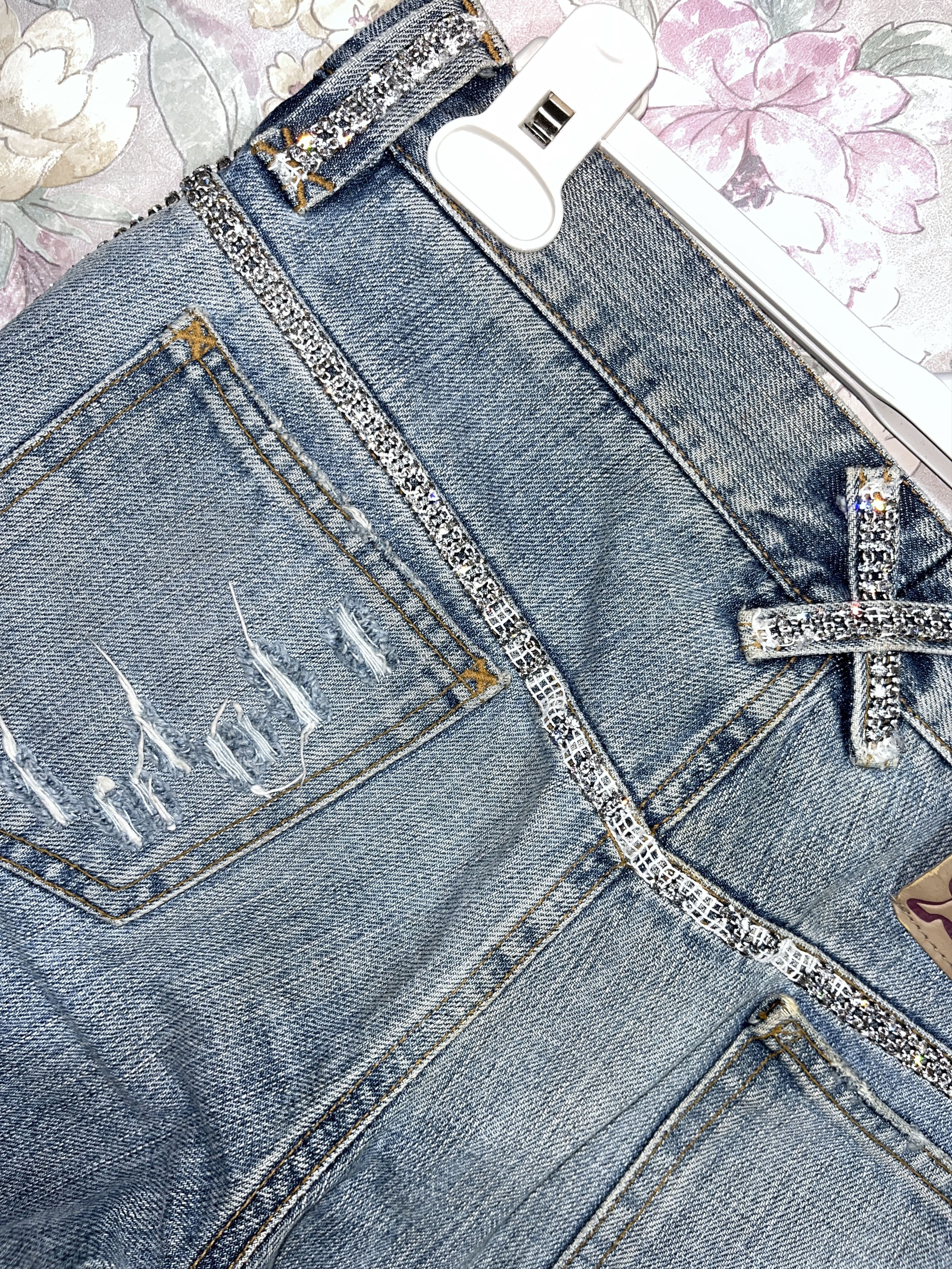 Dolce & Gabbana Dolce&Gabbana Spring Summer Denim Pants Jeans Swarovski Size 27" / US 4 / IT 40 - 16 Thumbnail
