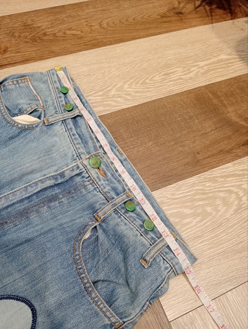 Ne-Net NE-NET ISSEY MIYAKE DISTRESSED BLUE DENIM PANTS Size US 30 / EU 46 - 13 Thumbnail