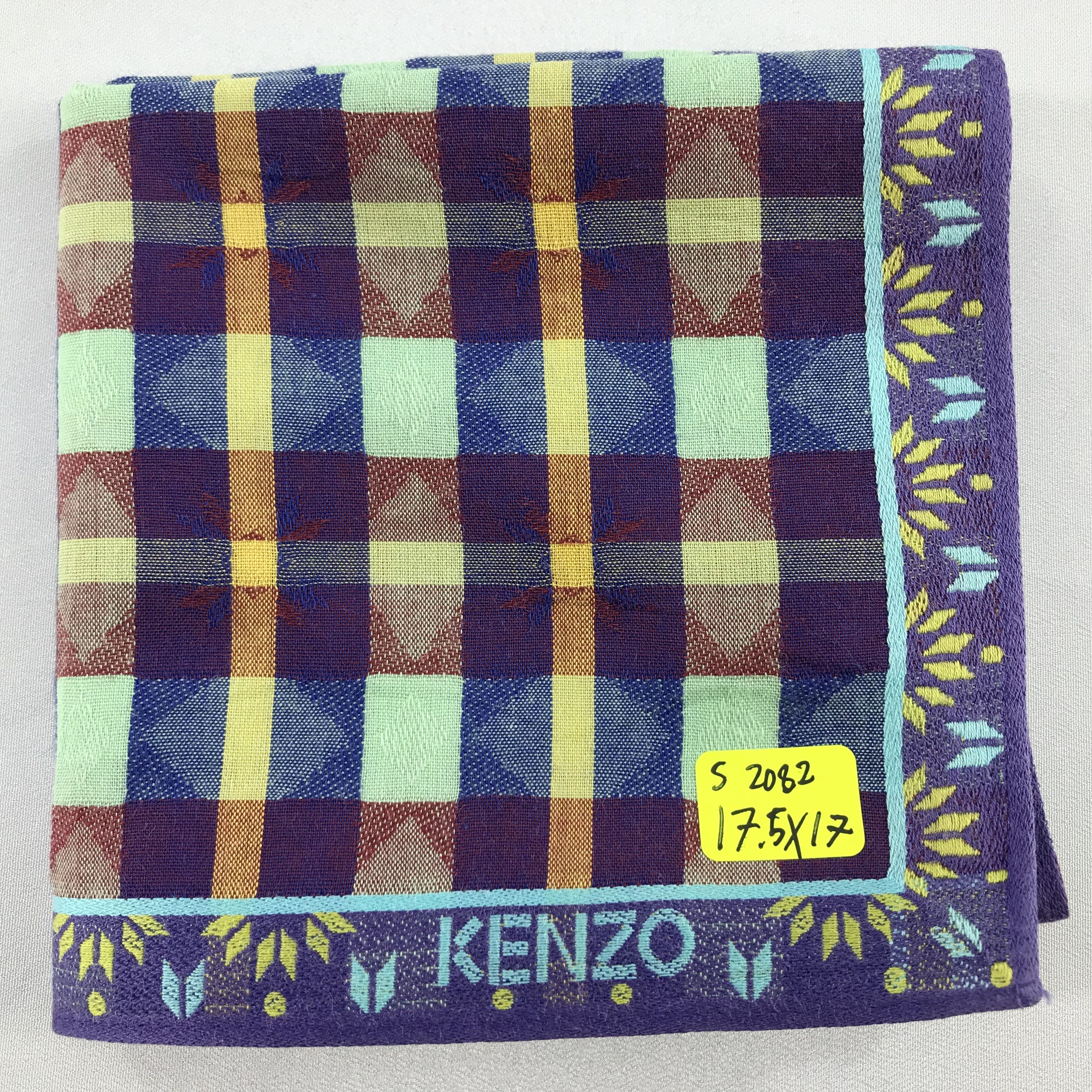 Kenzo × Vintage Kenzo Bandana / Handkerchief / Neckerchief - S2082 Size ONE SIZE - 5 Thumbnail
