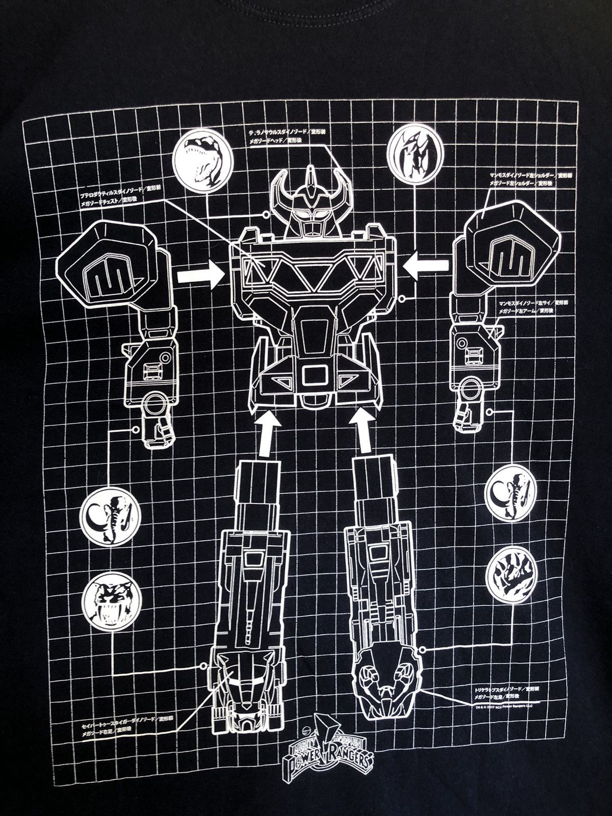 Anime × Cartoon Network × Vintage Crazy Vintage Y2K Mighty Morphin Power Rangers Tee Size US XL / EU 56 / 4 - 7 Thumbnail