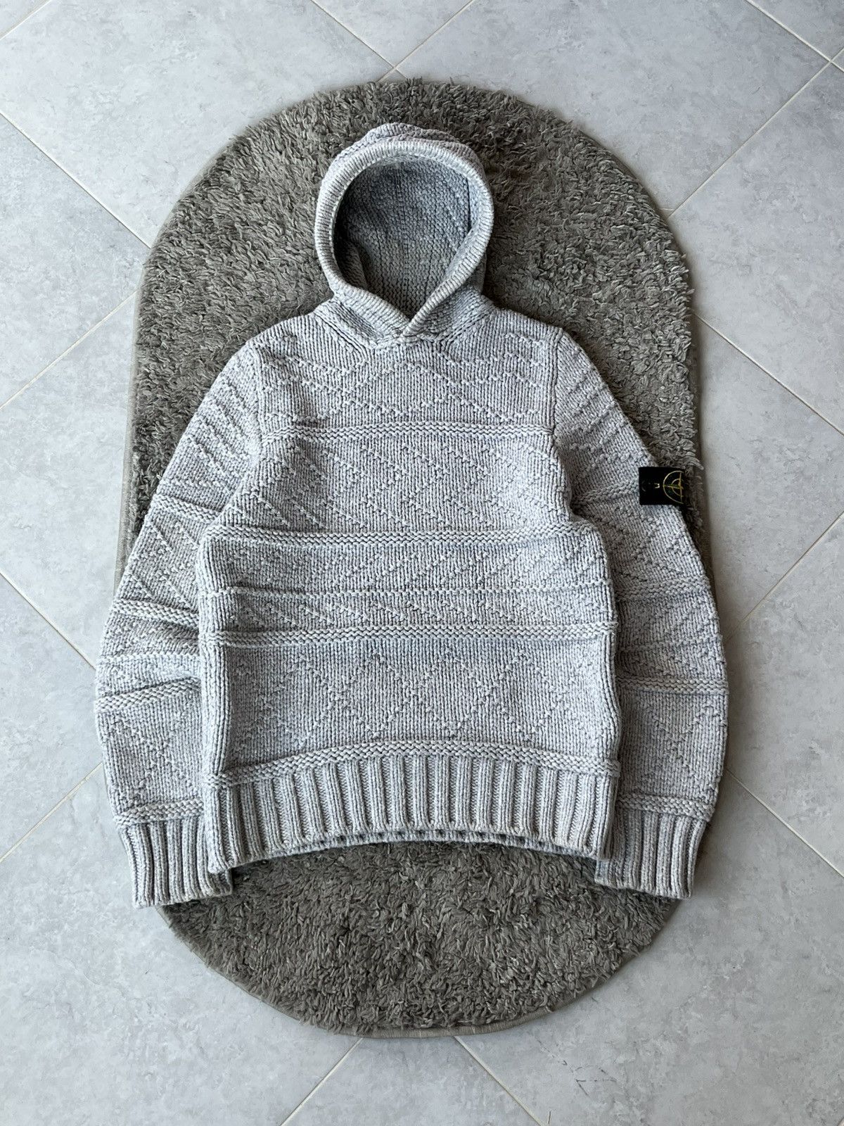 Stone Island Vintage Knitwear Stone Island Hoodie MADE IN ITALY Size US M / EU 48-50 / 2 - 1 Thumbnail