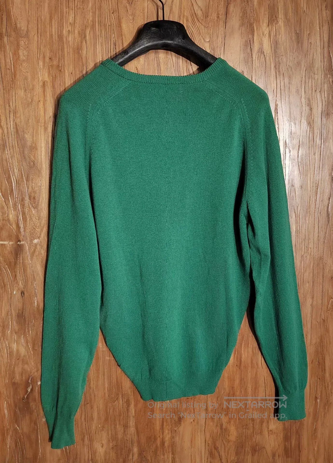 Burberry Burberry Golf Series Green V-Neck Sweater. Size US XXS / EU 40 - 3 Thumbnail