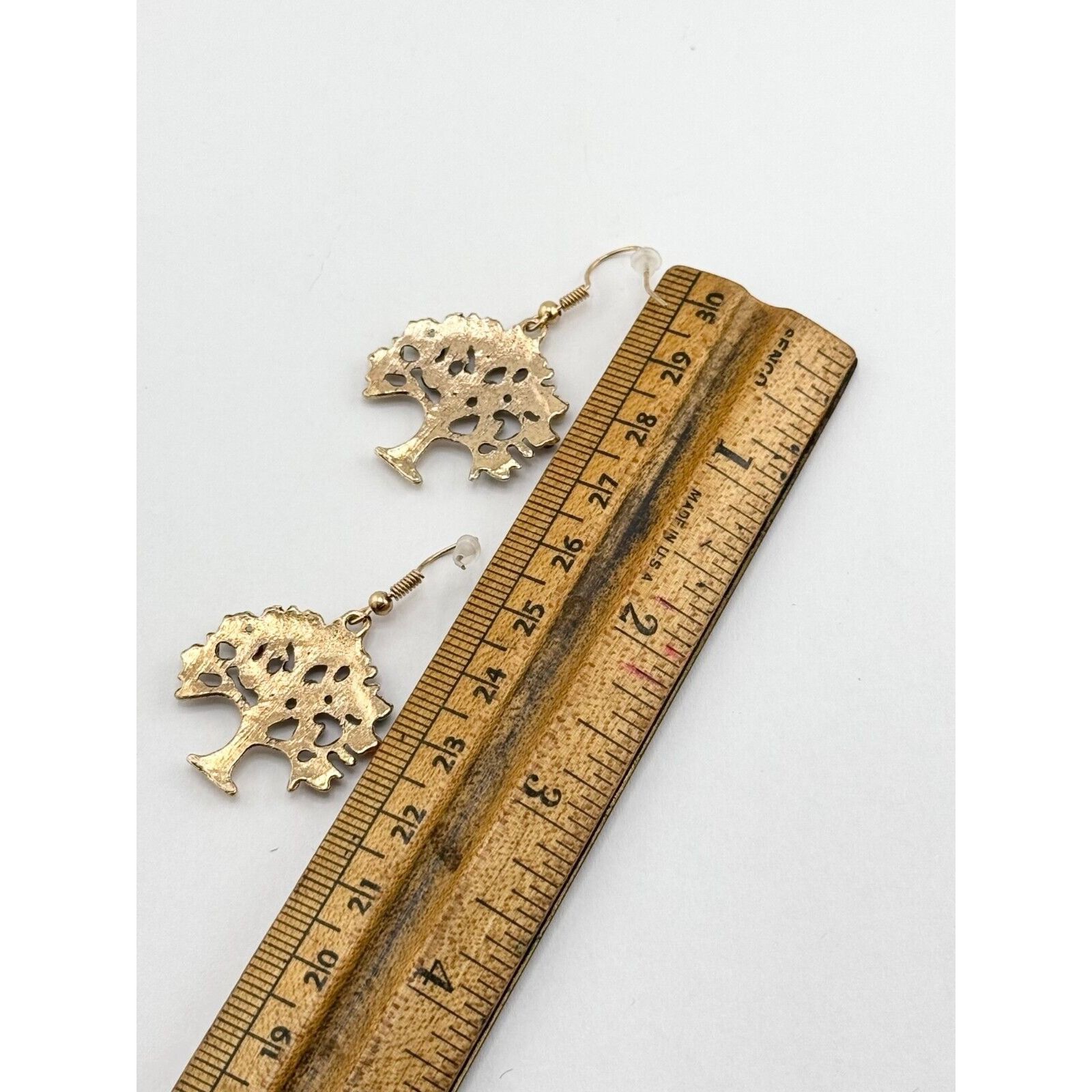 Other Jeweled tree of life dangle earrings Size ONE SIZE - 3 Thumbnail