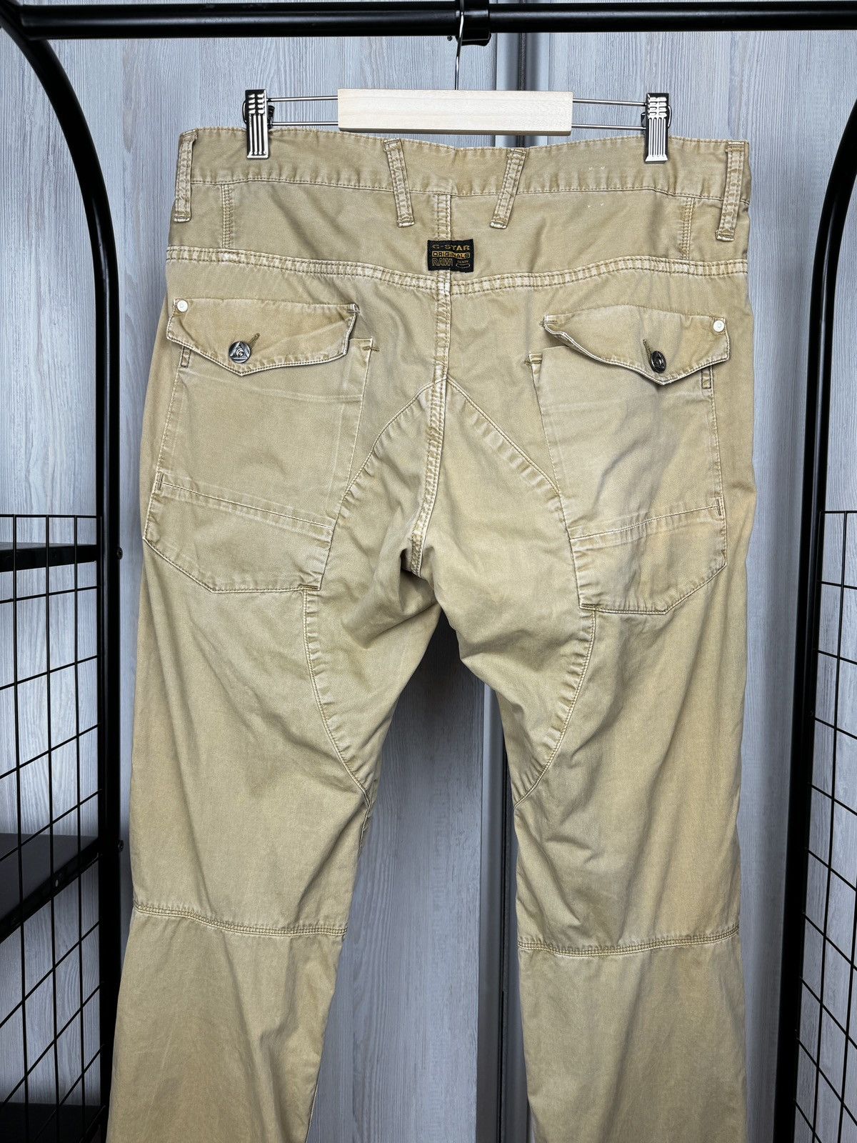 G-Star G-Star Raw General 5620 Tapered Double Knee Cargo pants Size US 34 / EU 50 - 9 Thumbnail
