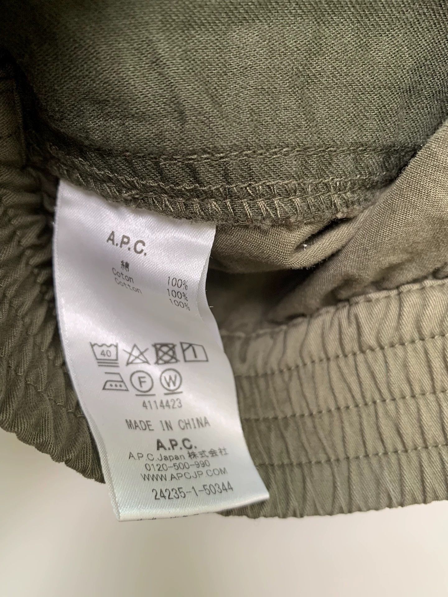 A.P.C. A.P.C Men's Trendy Loose Cotton Casual Short L New Size US 34 / EU 50 - 3 Thumbnail